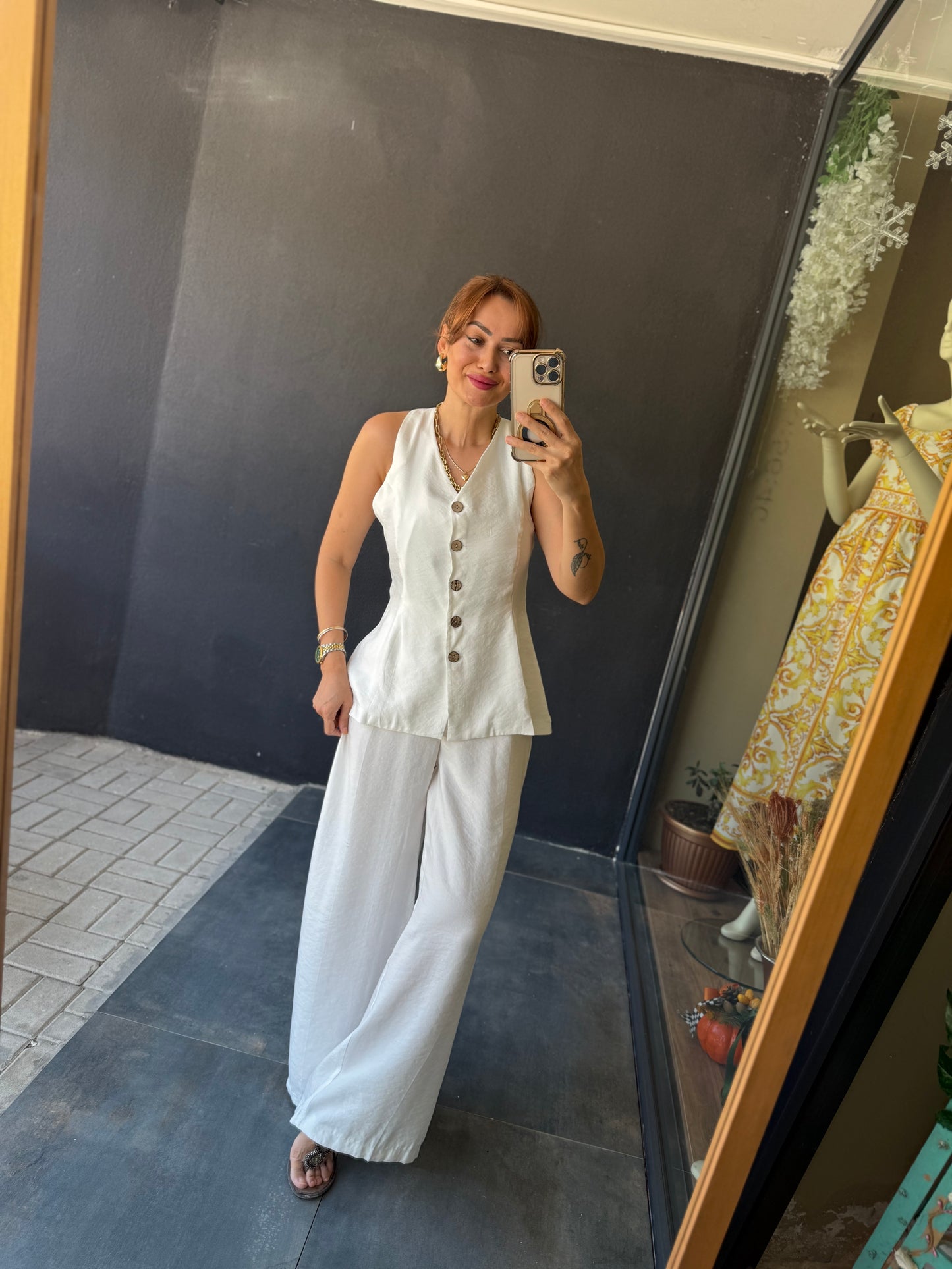 Brands Beyaz Tensel Takım