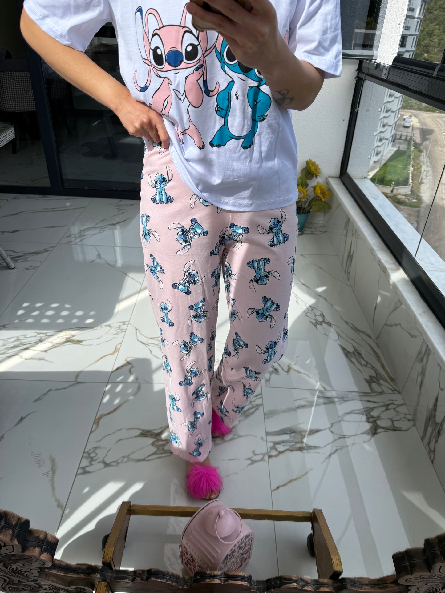 Hanteks Kısa Kol Pijama Takımı 7