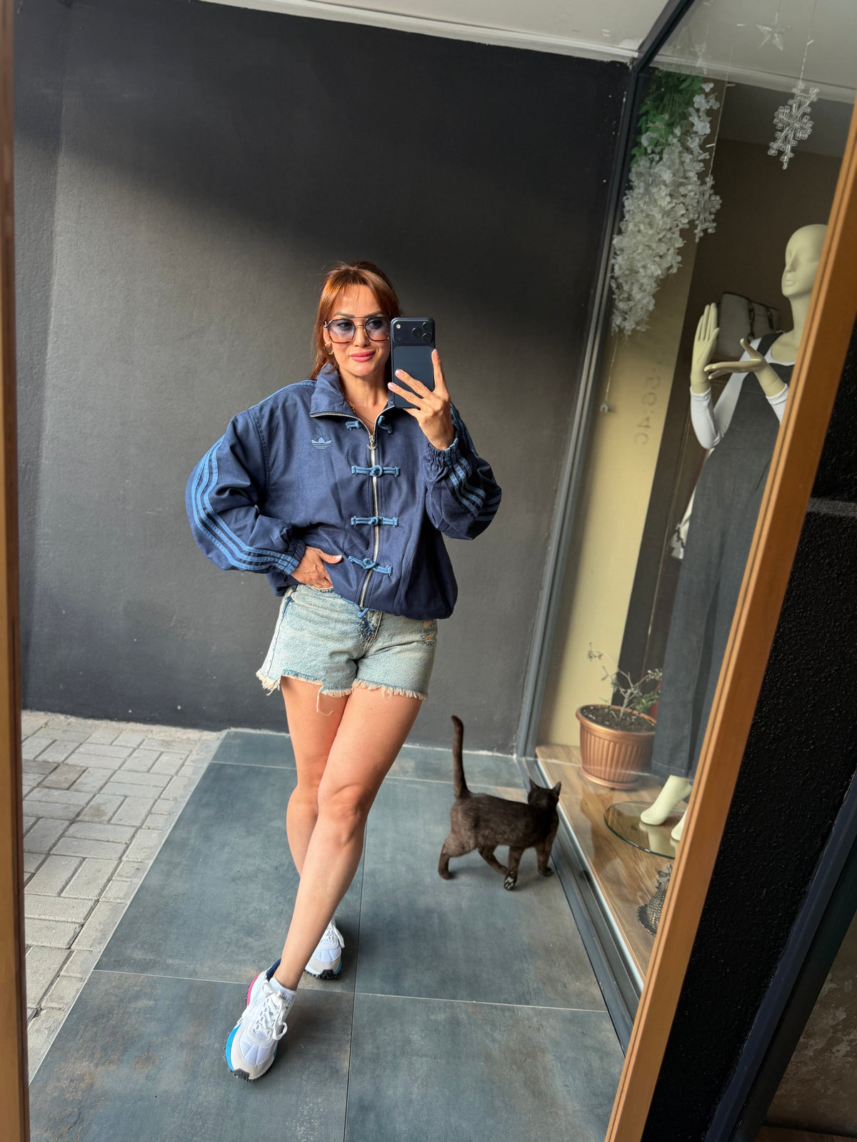 Orvessa Lacivert Unisex Ceket