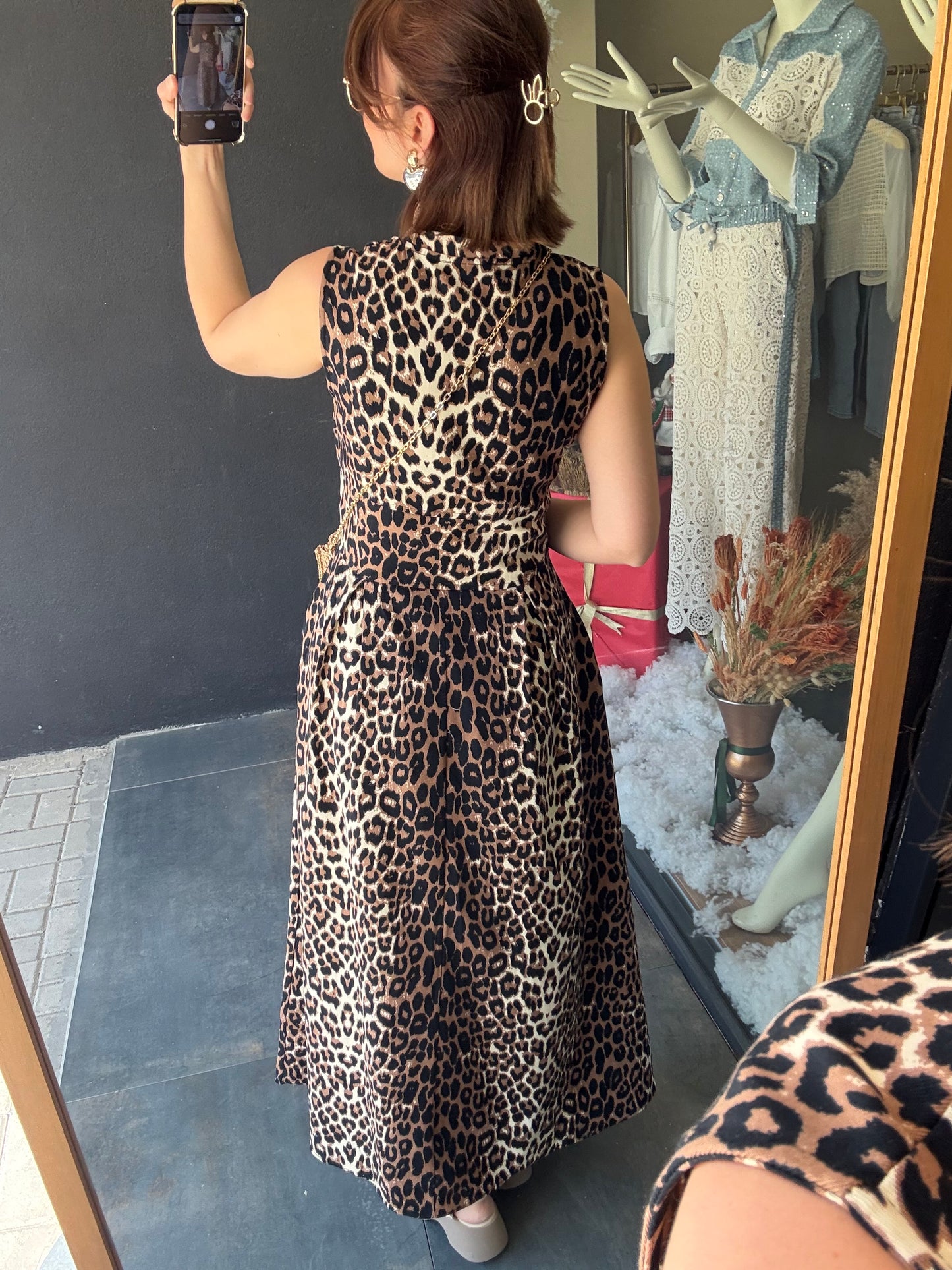 Deppot Leo Gabardin Elbise