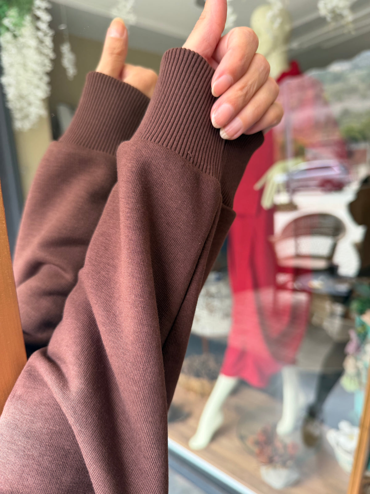Aspen Kahverengi Spor Sweat