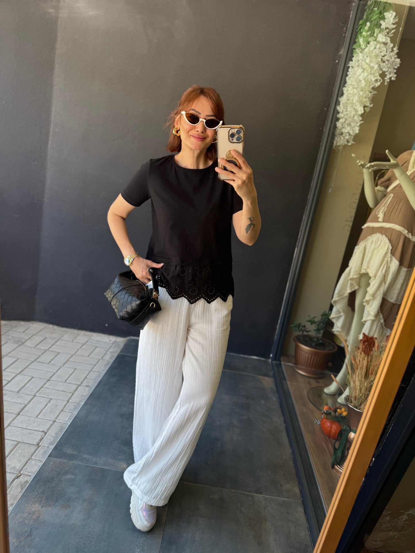 Bısou Black T-Shirt