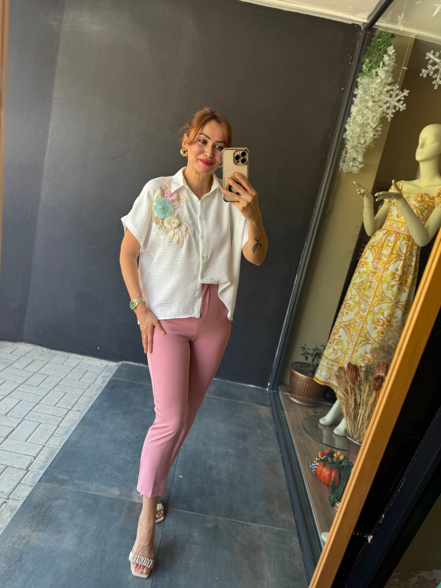 Myni İşleme Aerobin Gömlek