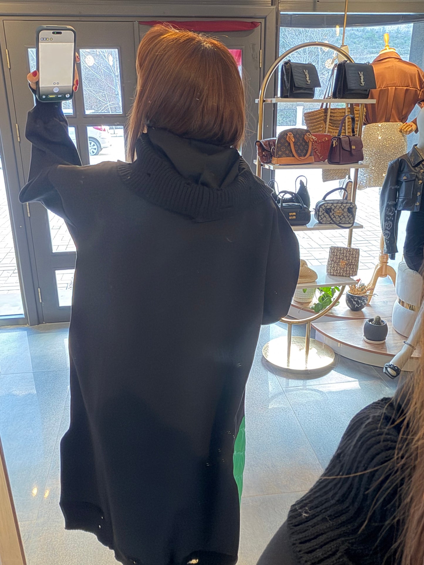 Linen Yeşil Capitone Detay Hırka