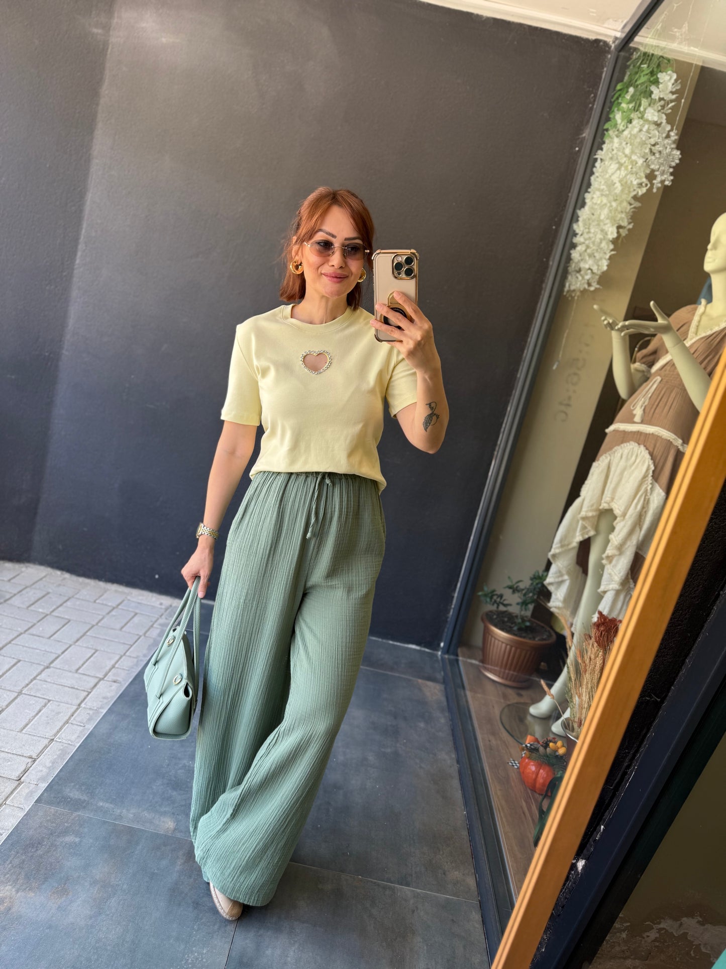 Bısou Yellow T-Shirt