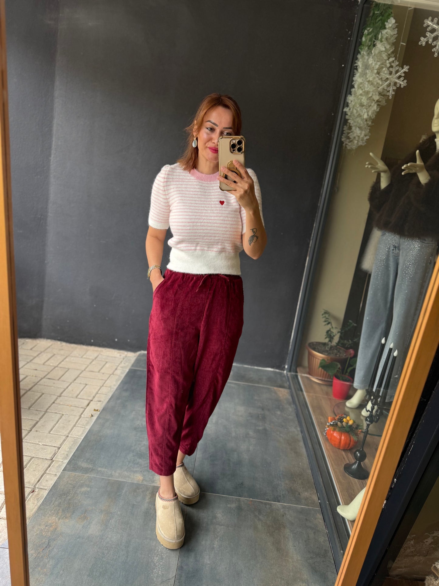 Harce Pembe Yumoş Triko