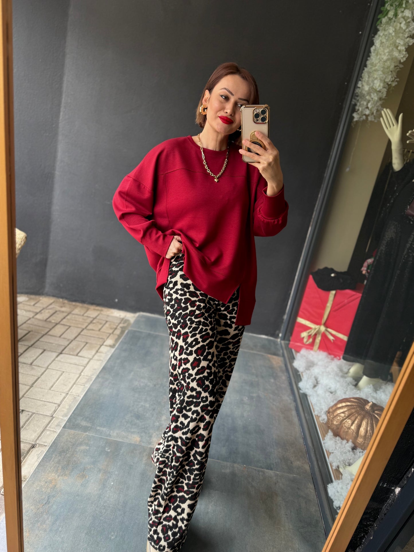 Rokh Müslin Bambu Pantolon