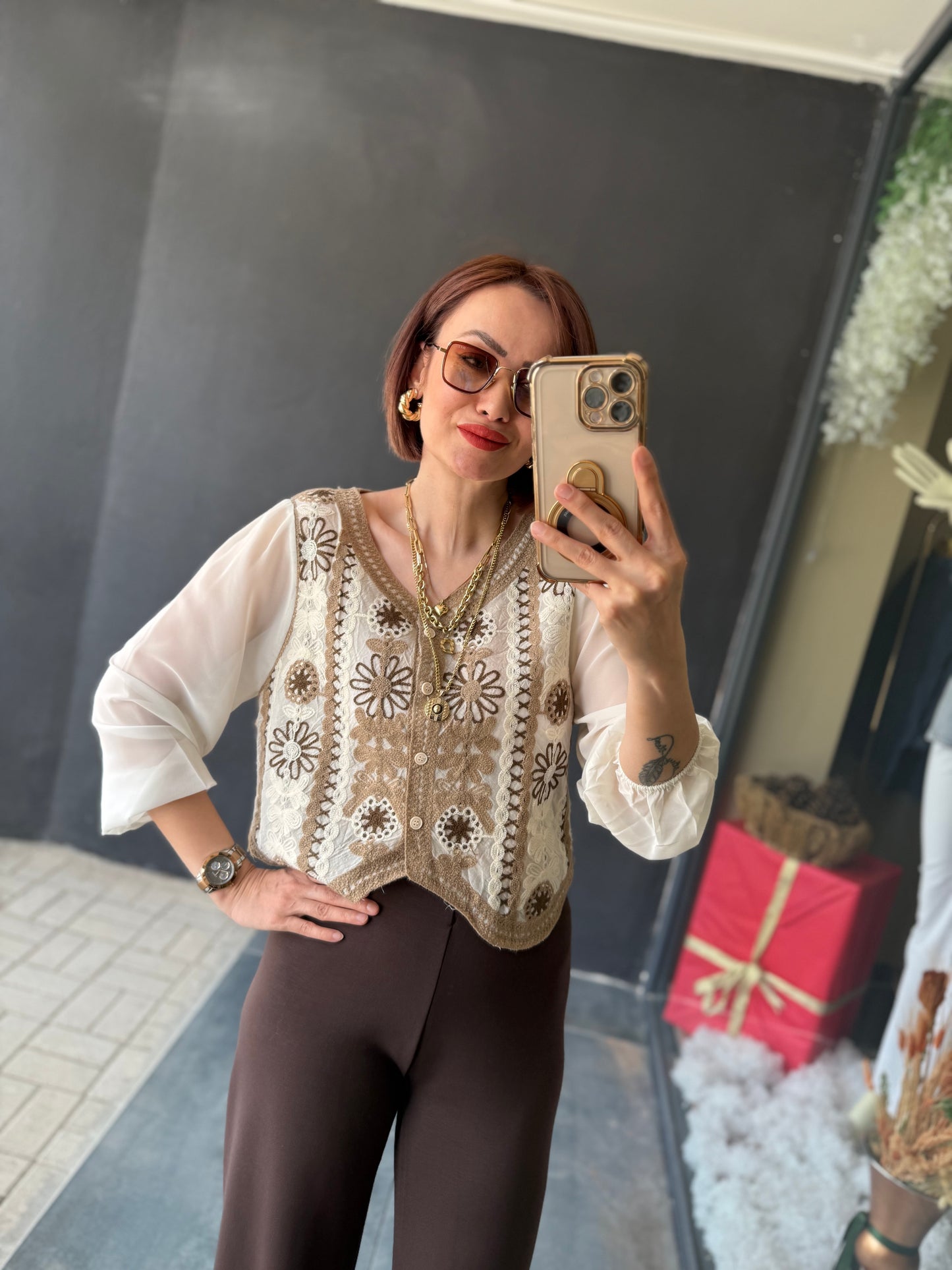 The Secret Kahve Modal Pantolon