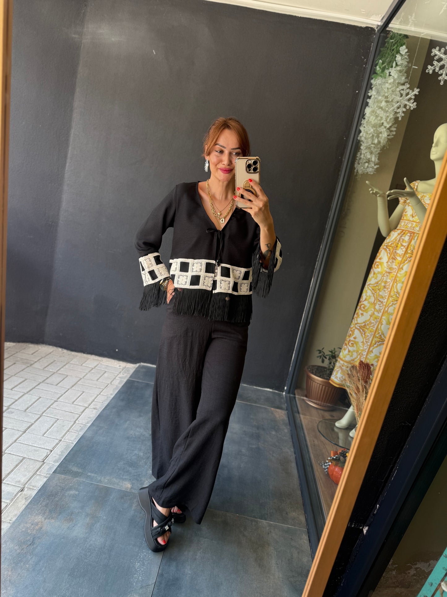 Whisk Püsküllü Pantolon & Ceket Takım