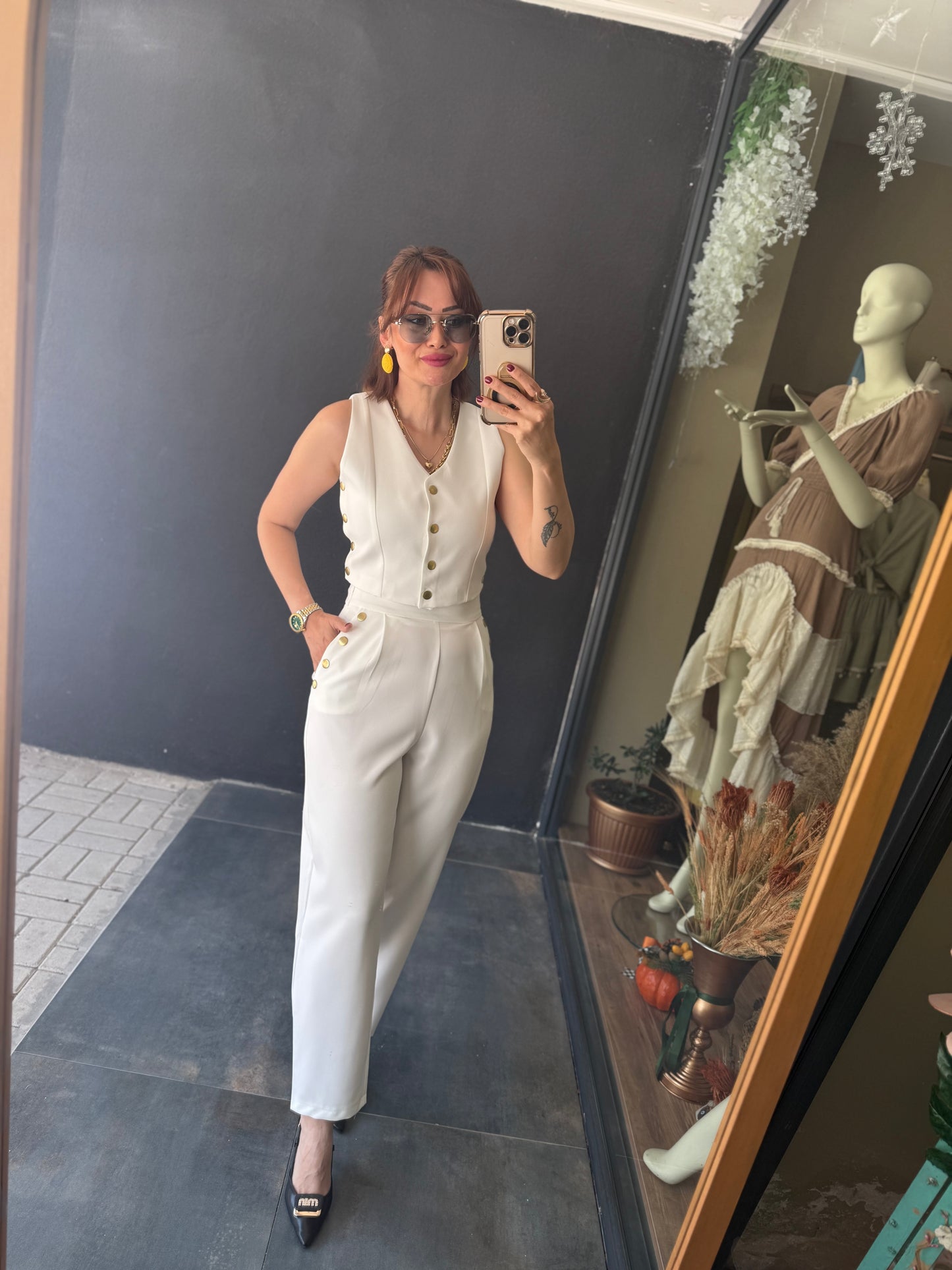 Nest Beyaz Krep Takım