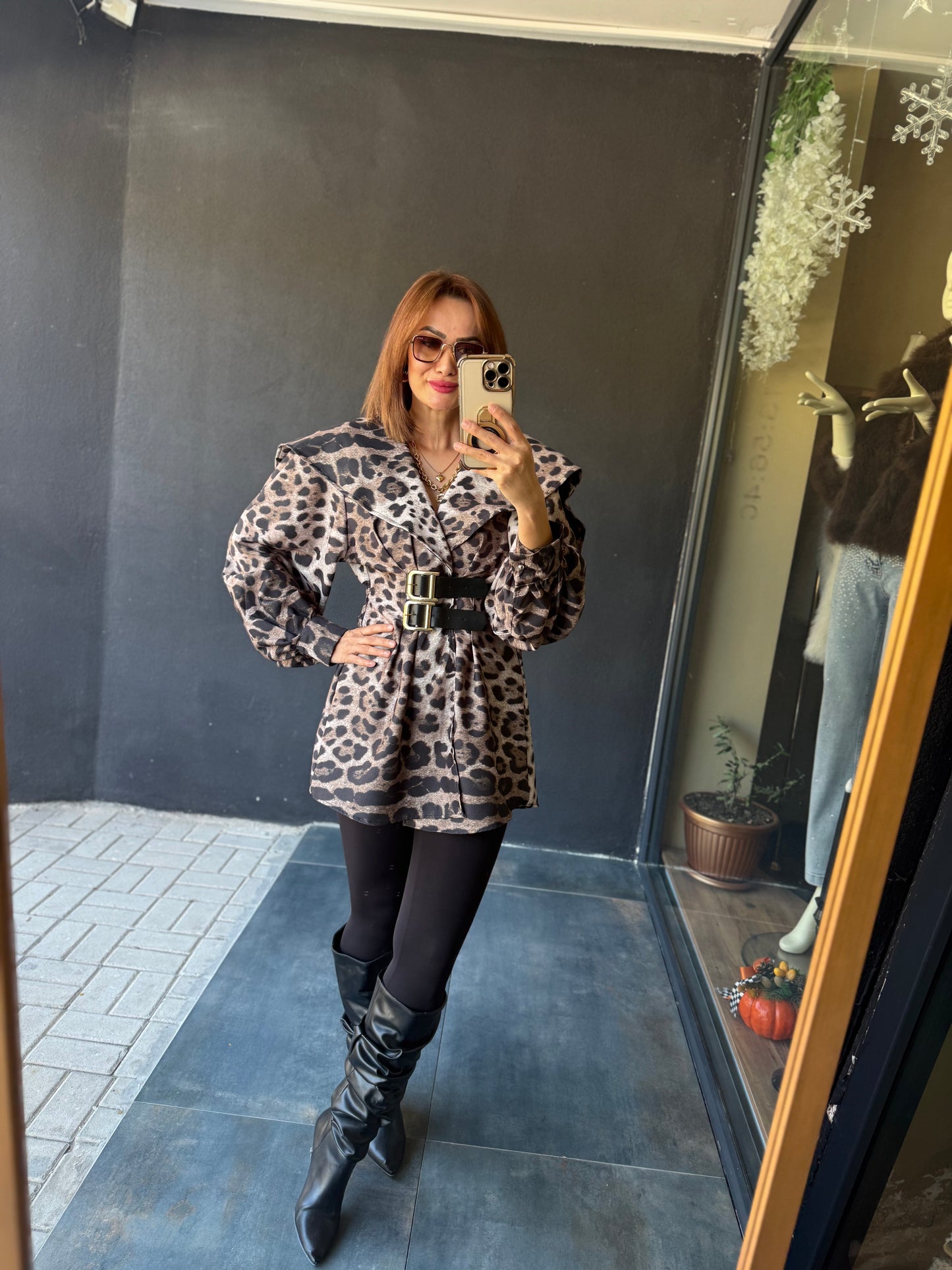 Şamda Leo Şal Yaka Ceket