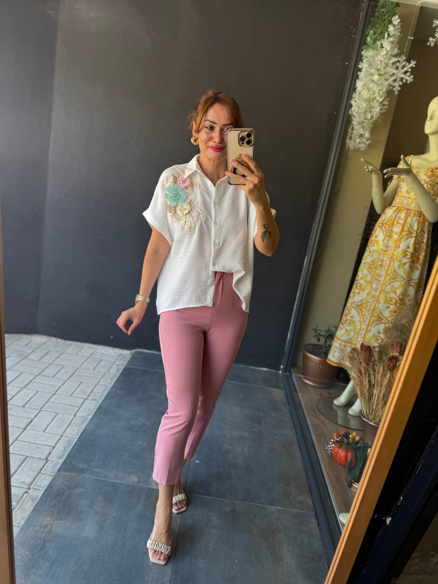 Myni İşleme Aerobin Gömlek