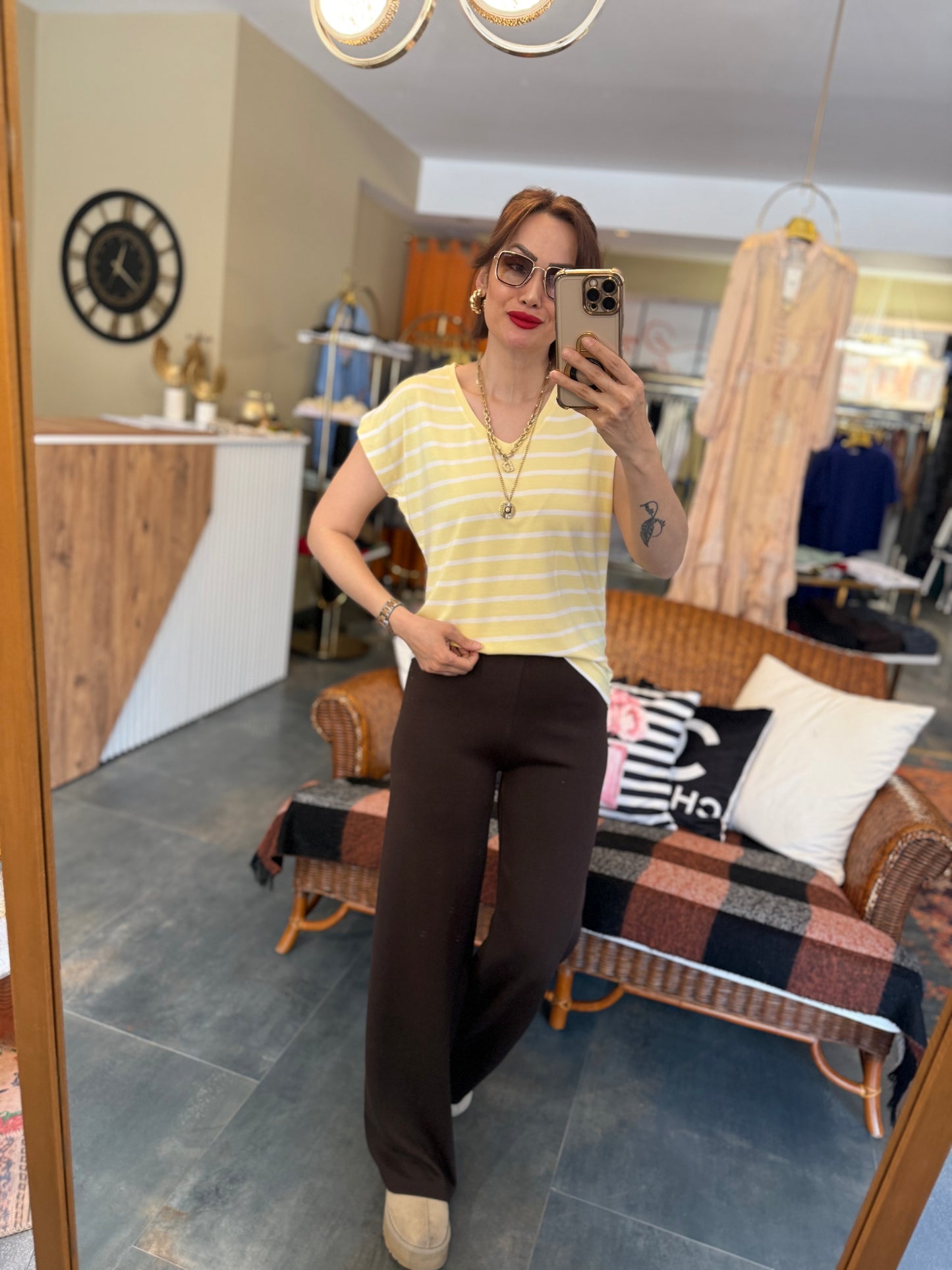 The Secret Kahve Modal Pantolon