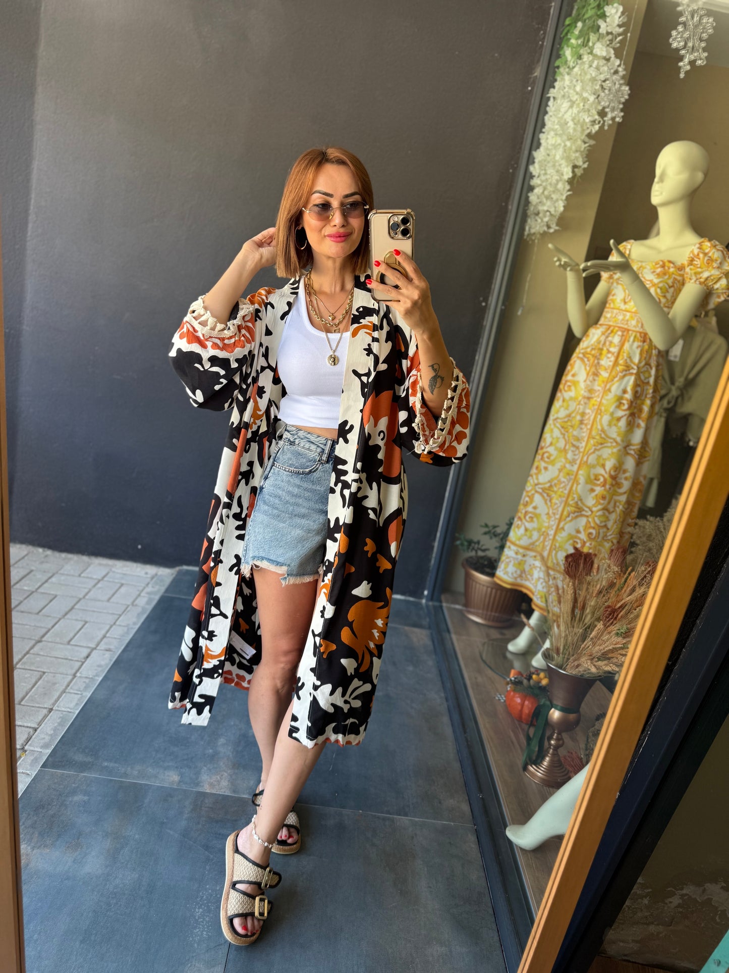 Die More Siyah Kimono