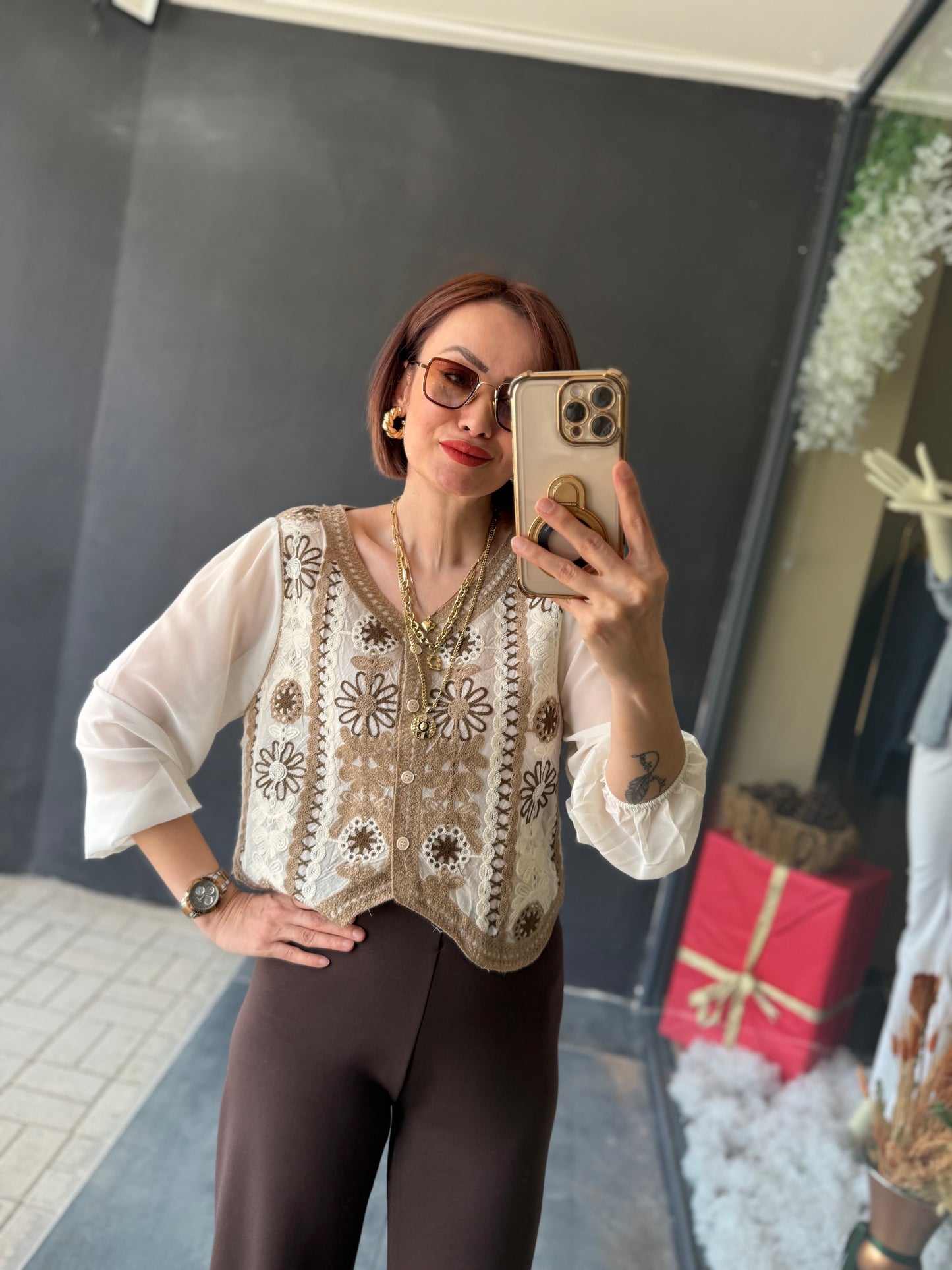 The Secret Kahve Modal Pantolon