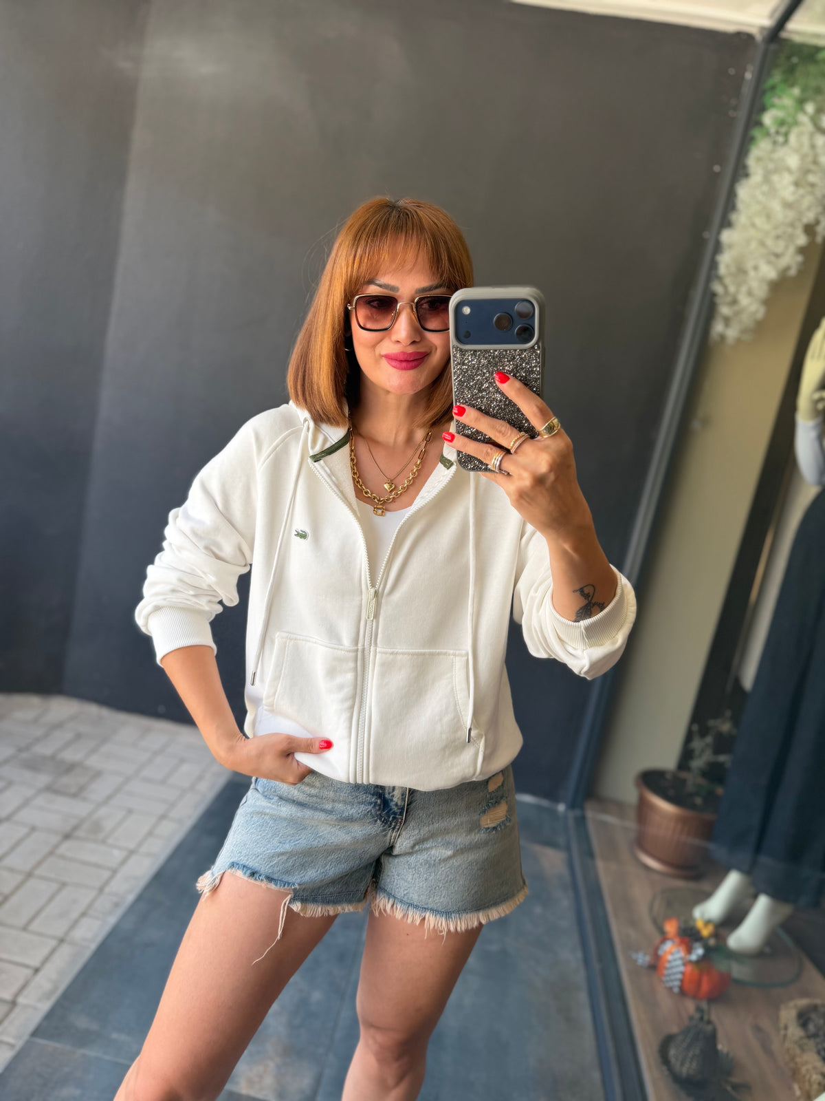 Rovika Beyaz Sweatshirt