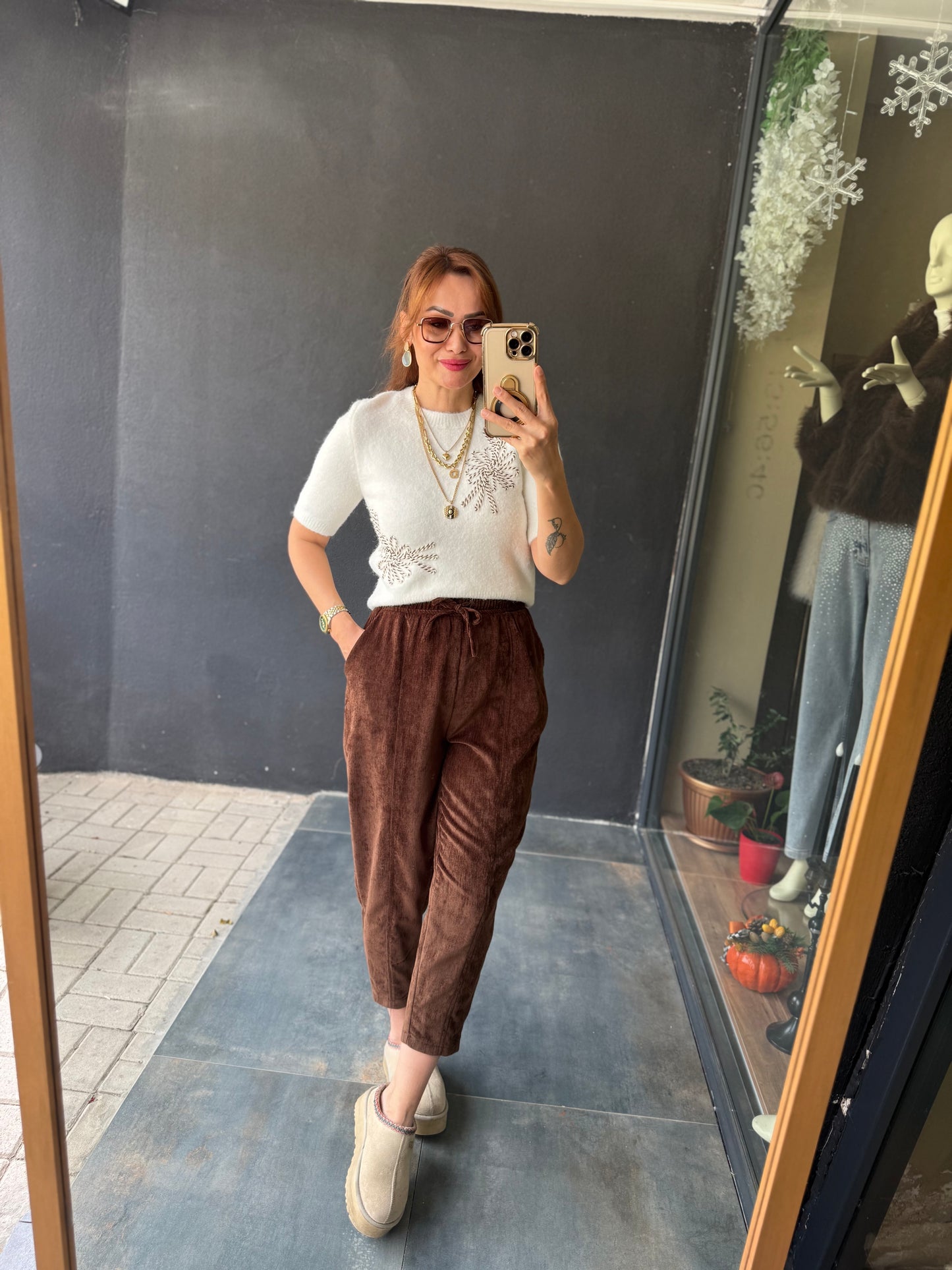 Harce Beyaz Yumoş Triko