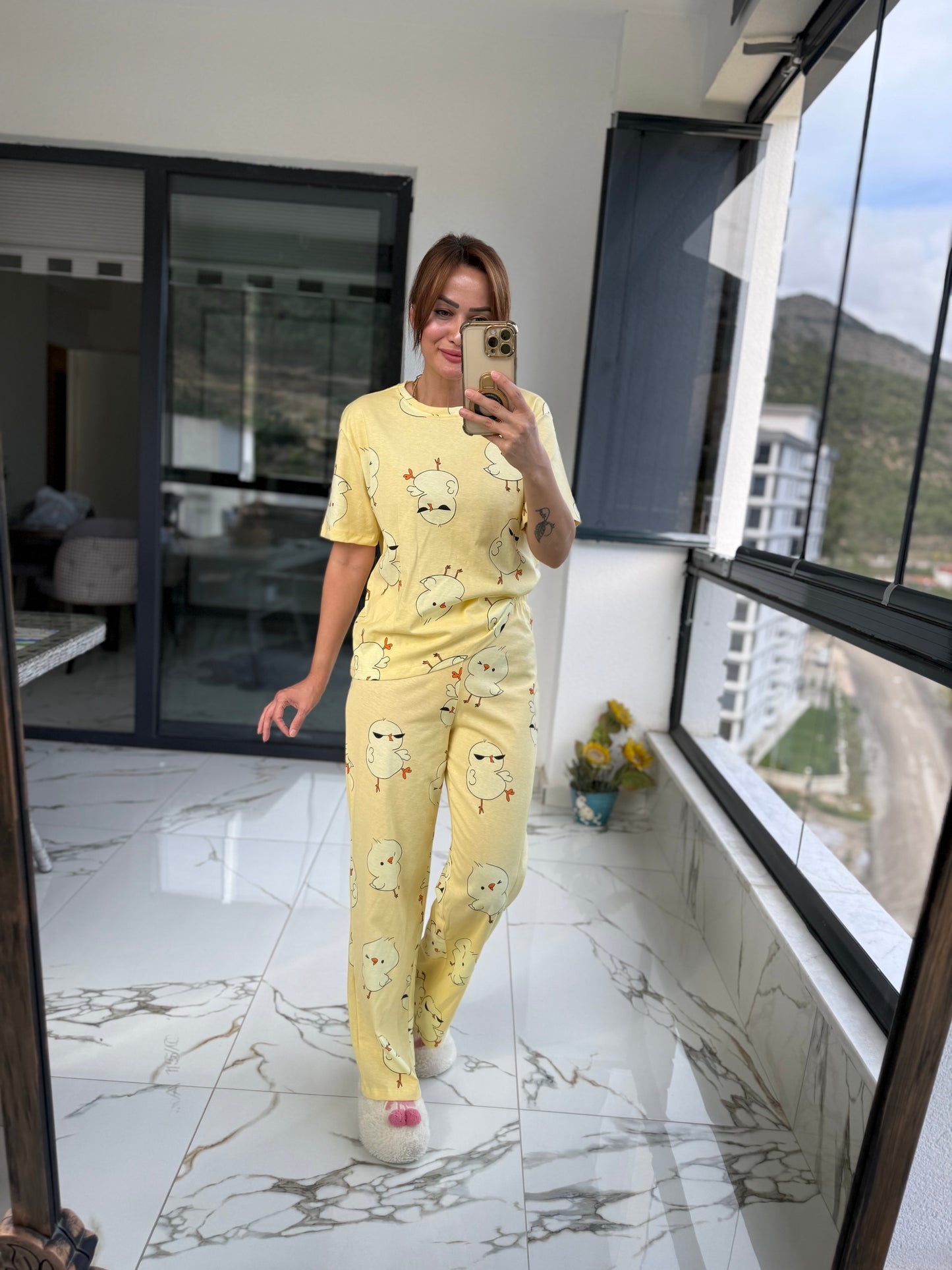 Hanteks Kısa Kol Pijama Takımı 3