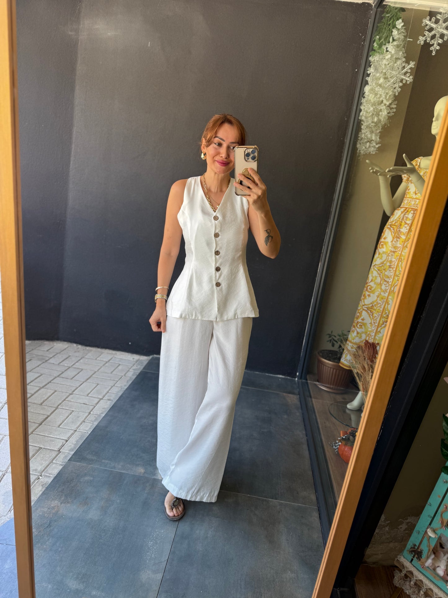 Brands Beyaz Tensel Takım