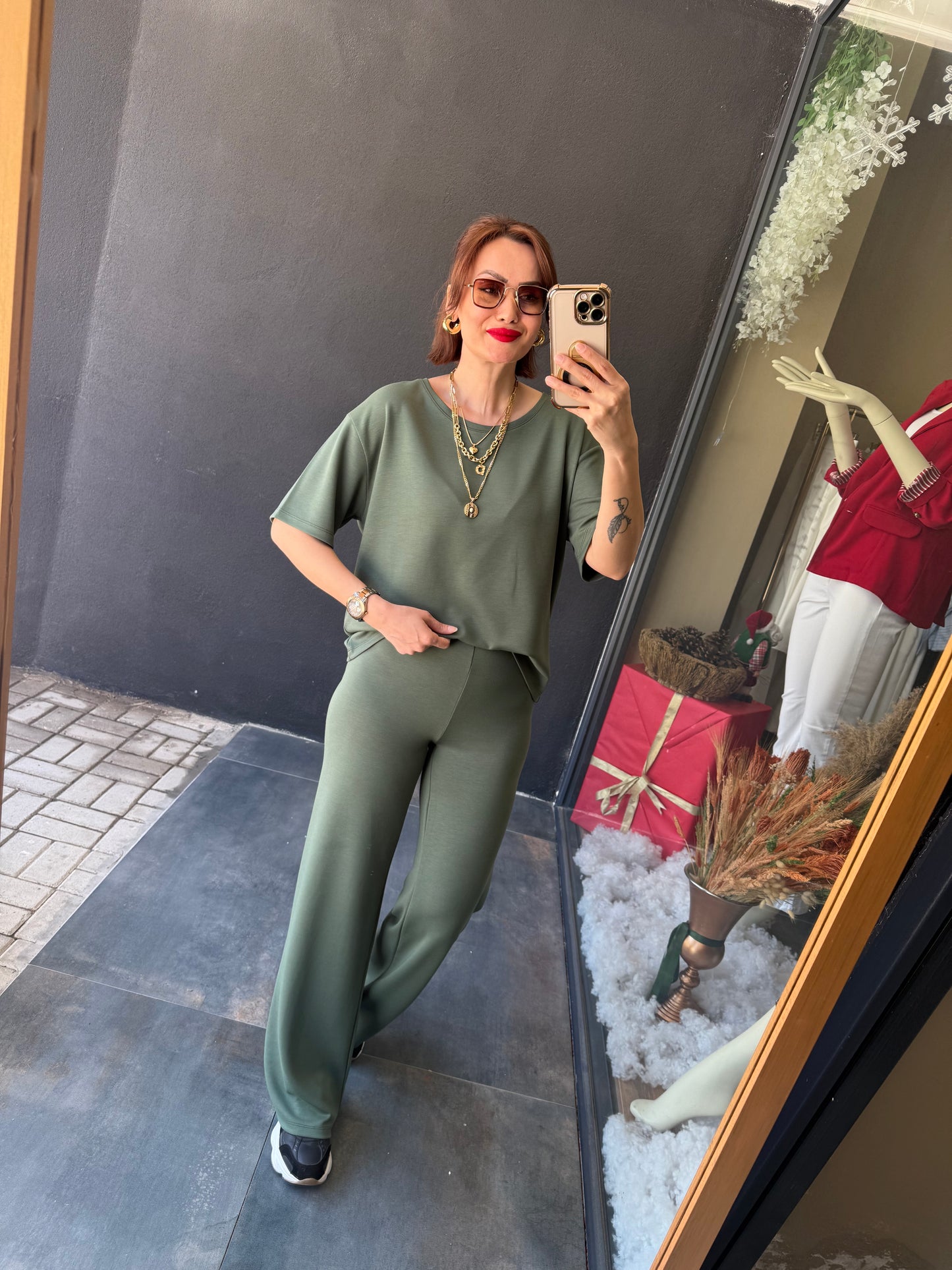 Kotto Yeşil Modal Takım