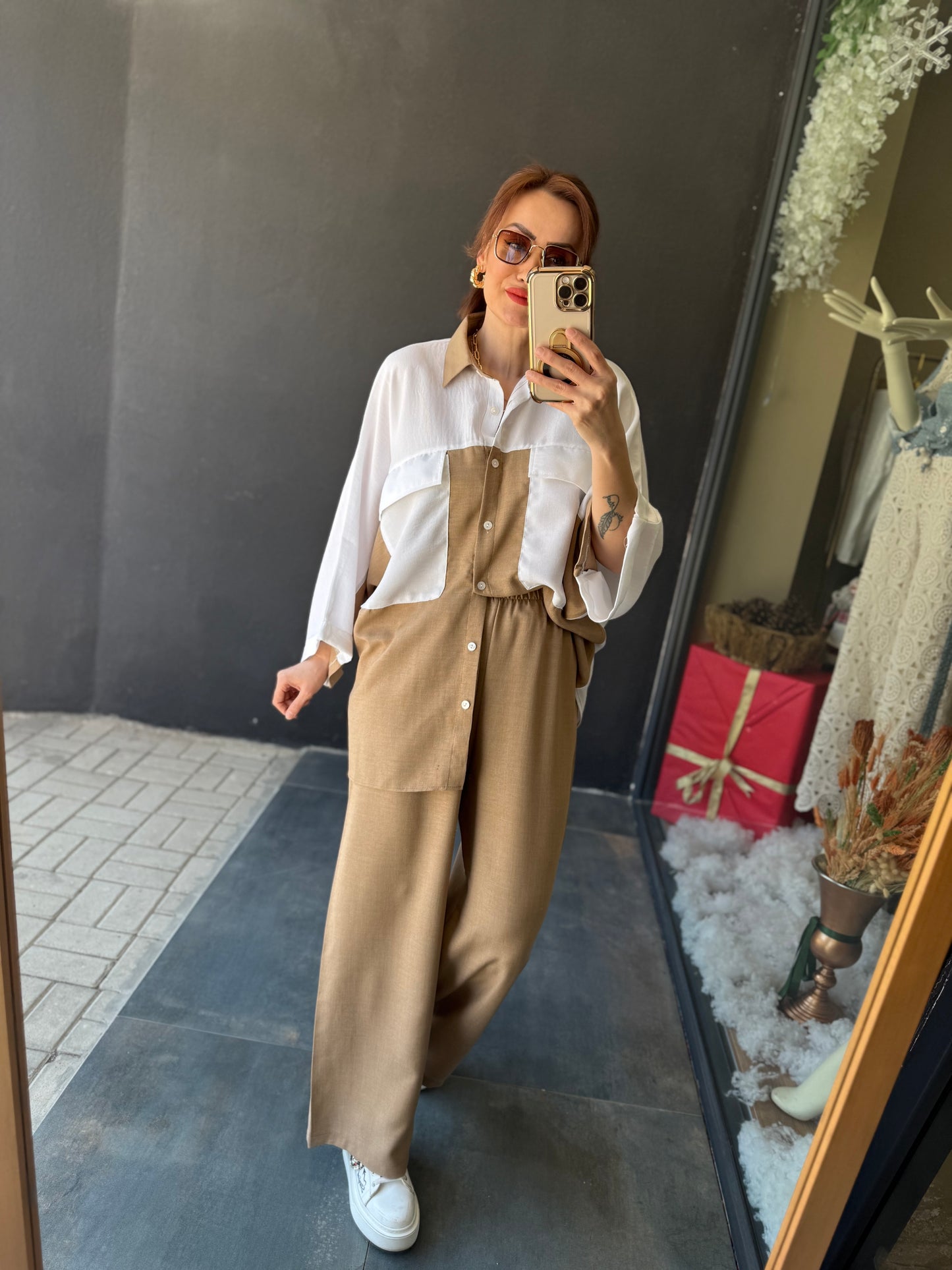 Htn Camel Krep Takım