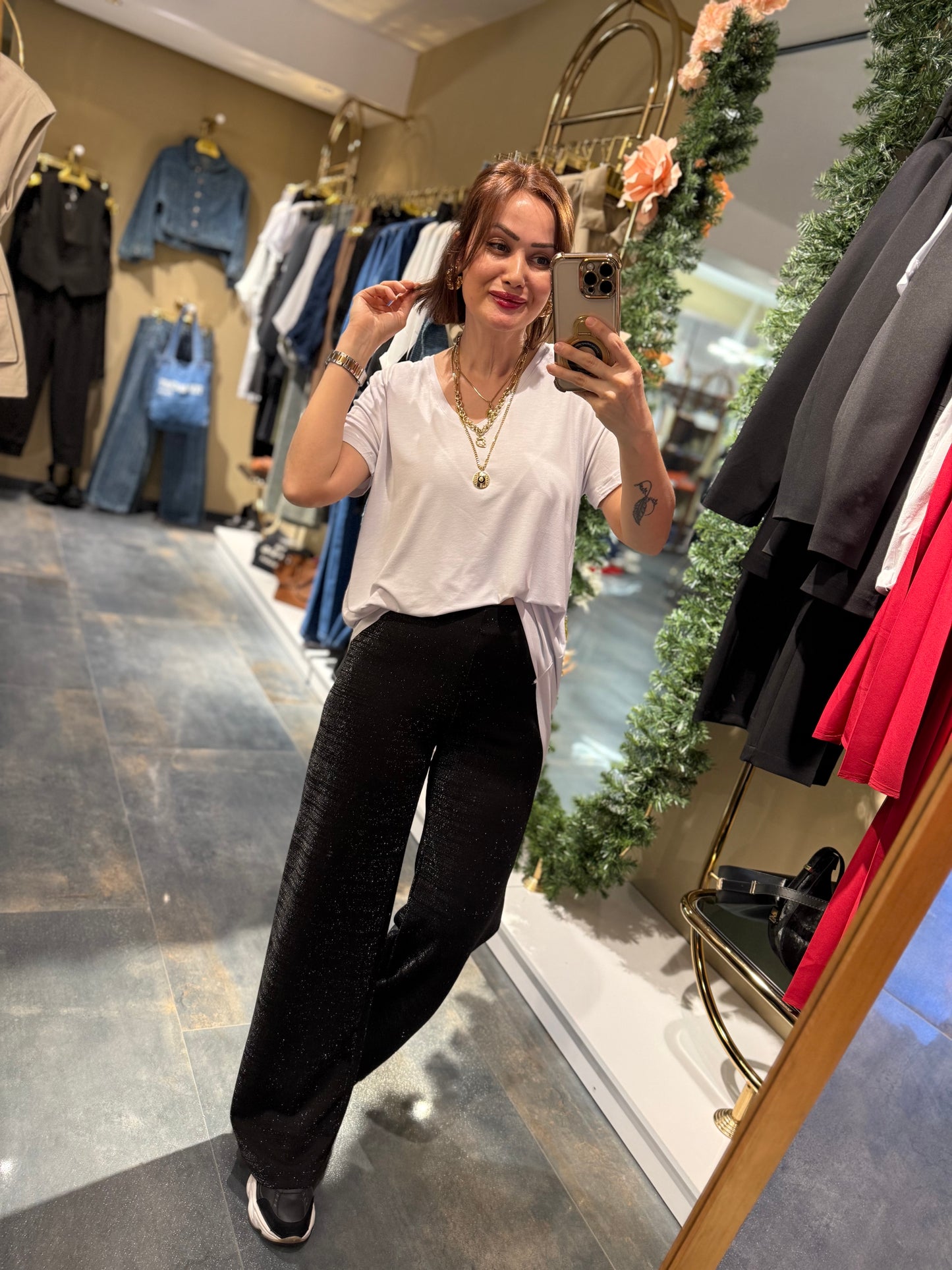 The Secret Simli Palazzo Pantolon