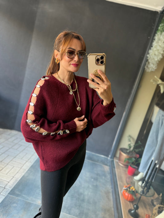 Beky Bordo Droplu Kazak