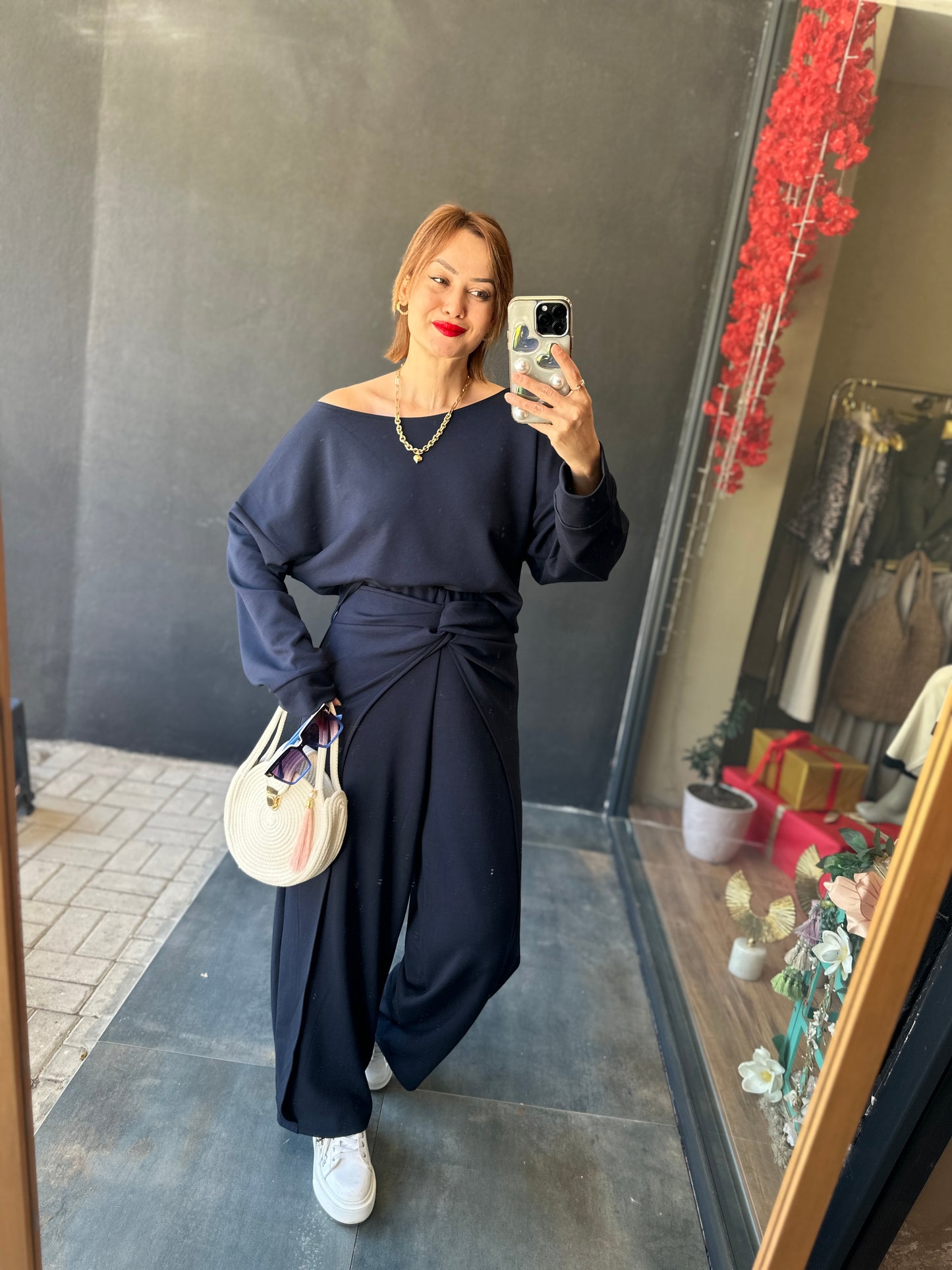 Mek Lacivert Modal Takım