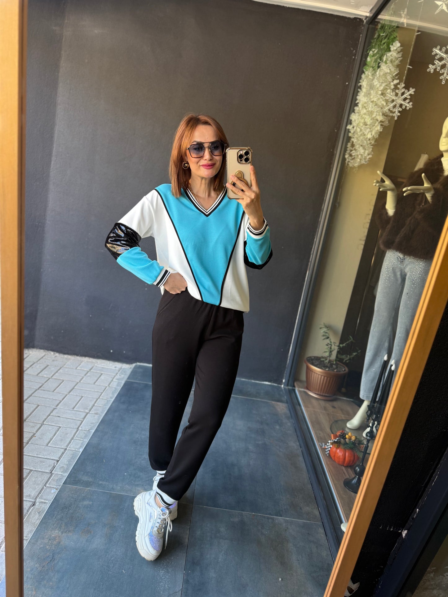 Buka Turkuaz Modal Takım