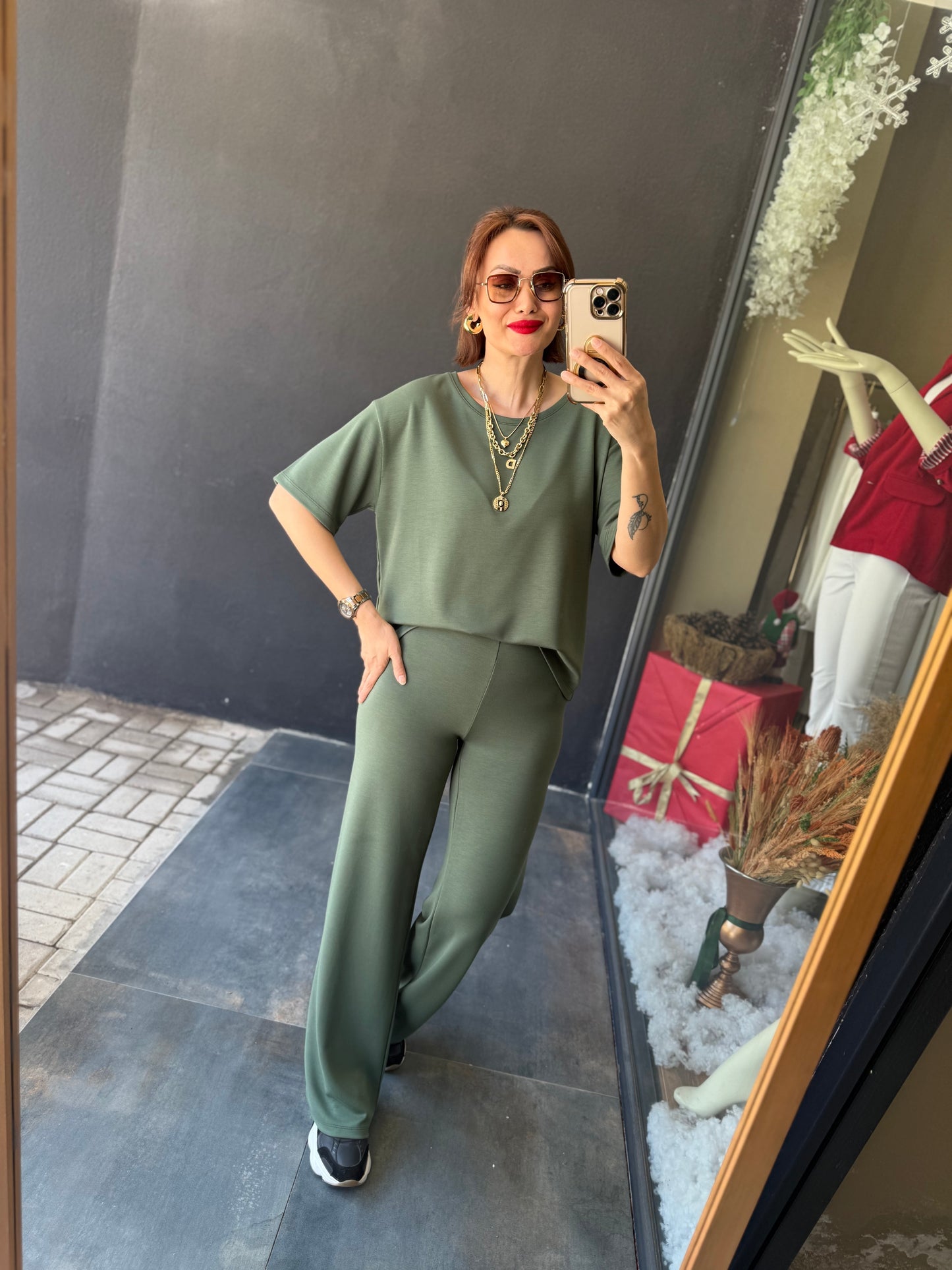 Kotto Yeşil Modal Takım