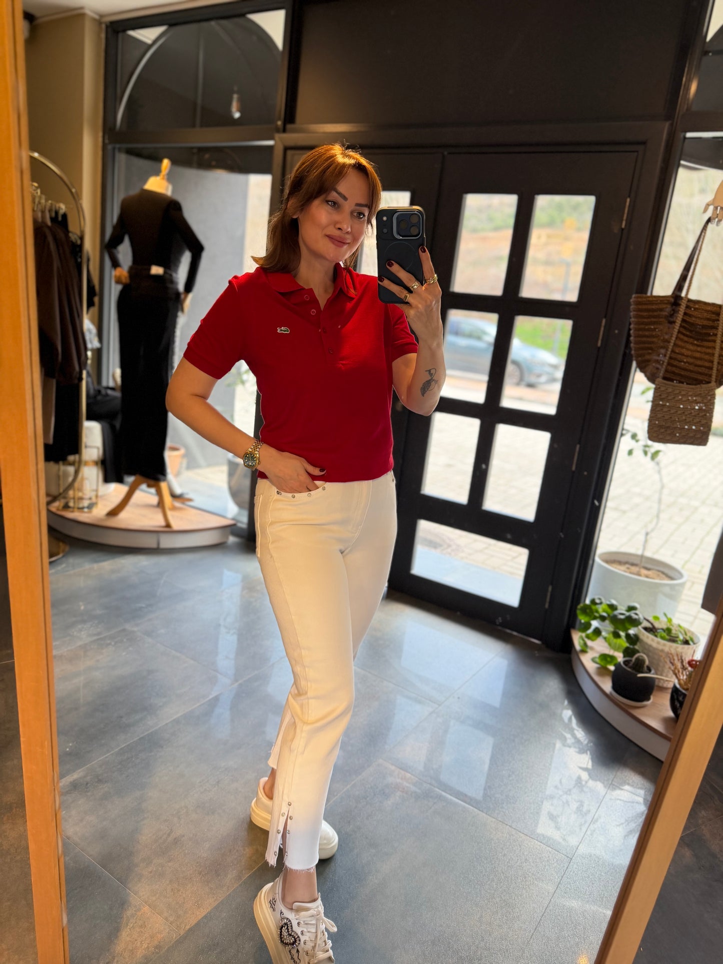 Misse Kırmızı Kısa Kol T-Shirt