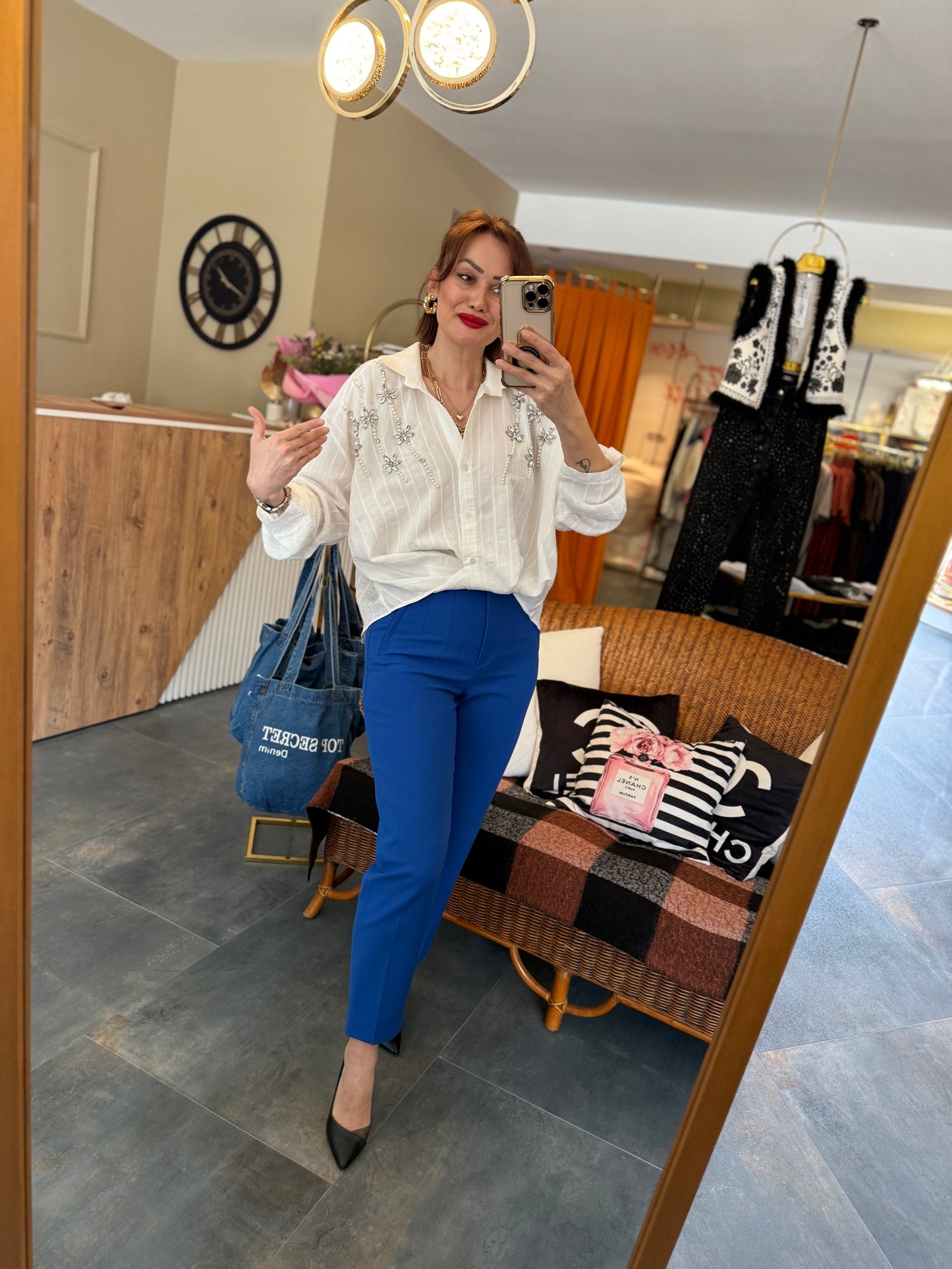 She Saks Pensli Pantolon