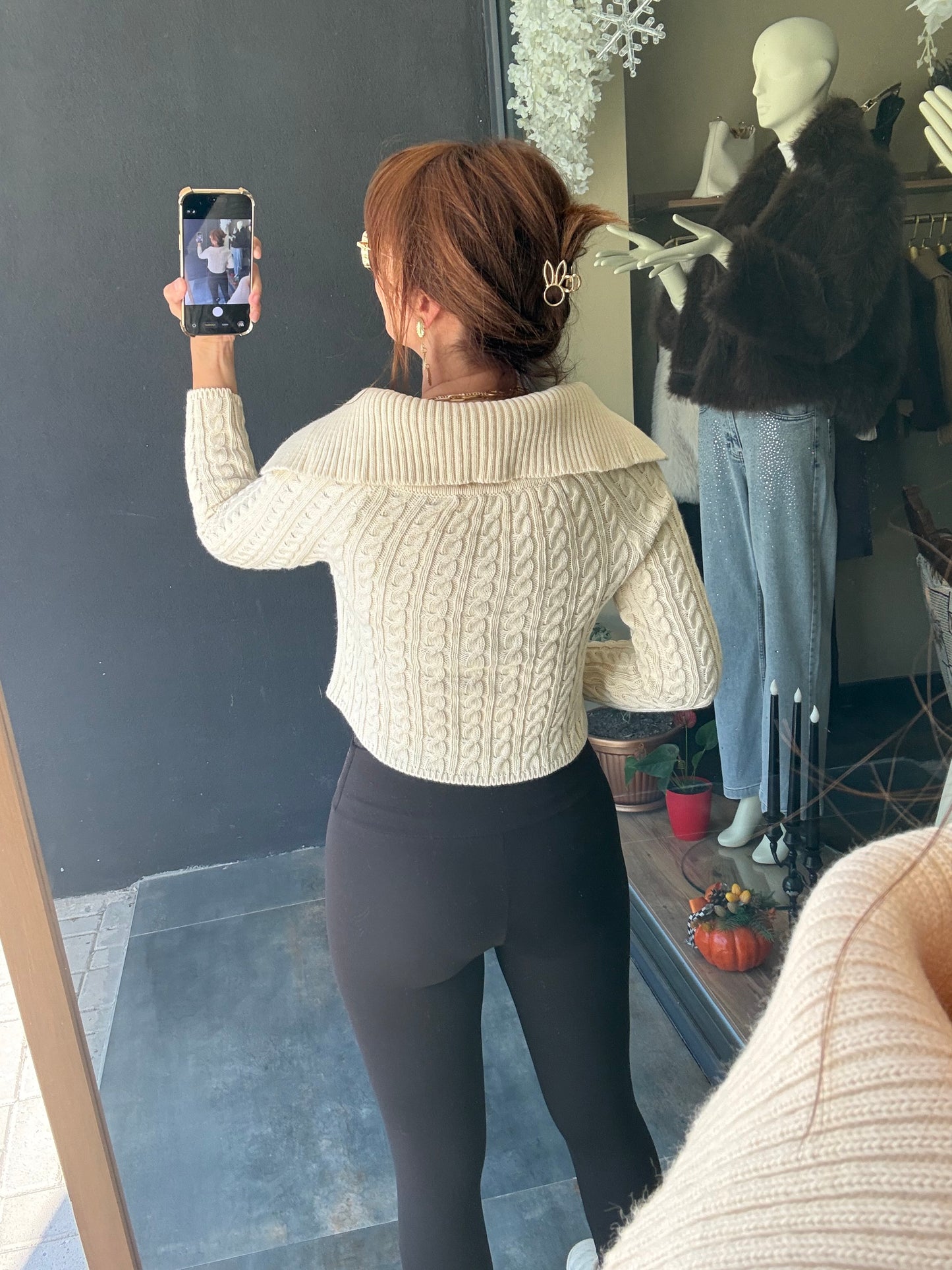 İkonic Bej Teddy Hırka