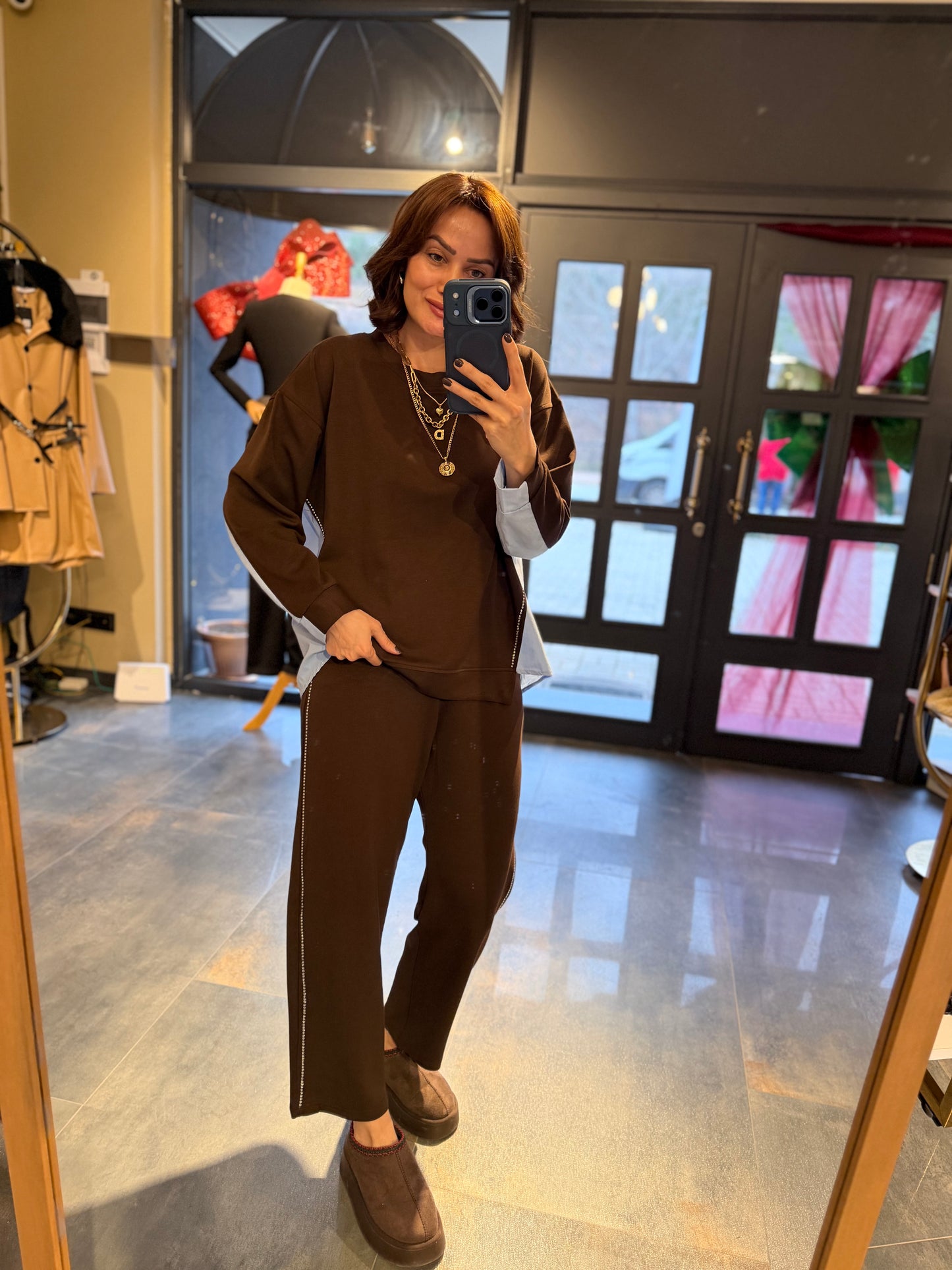 Peky Kahve Modal Takım