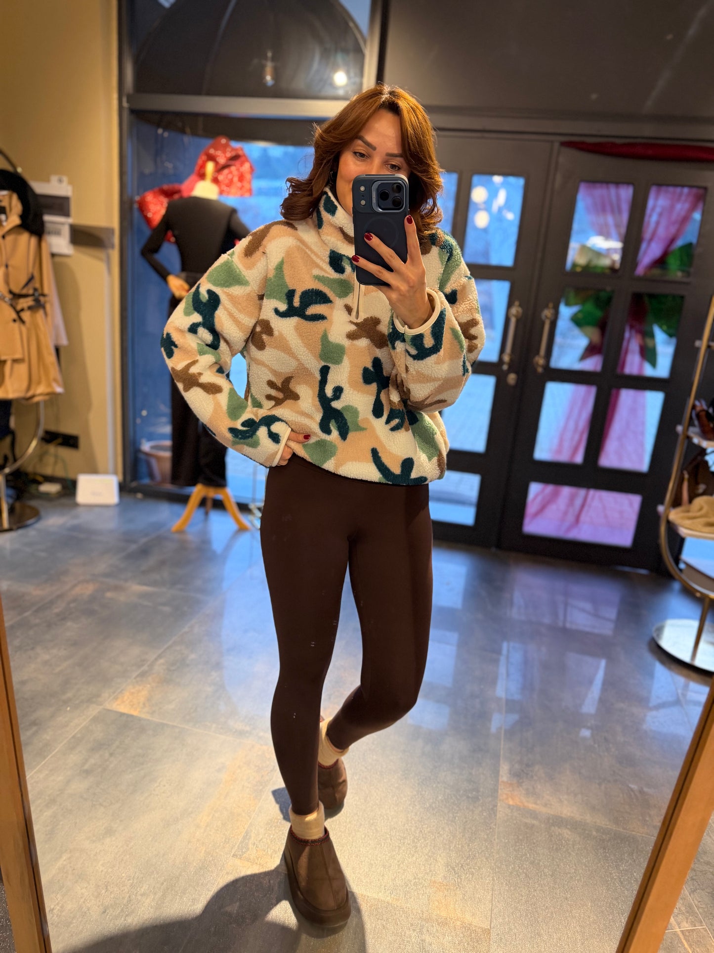 Mzr Renkli Peluş Sweat