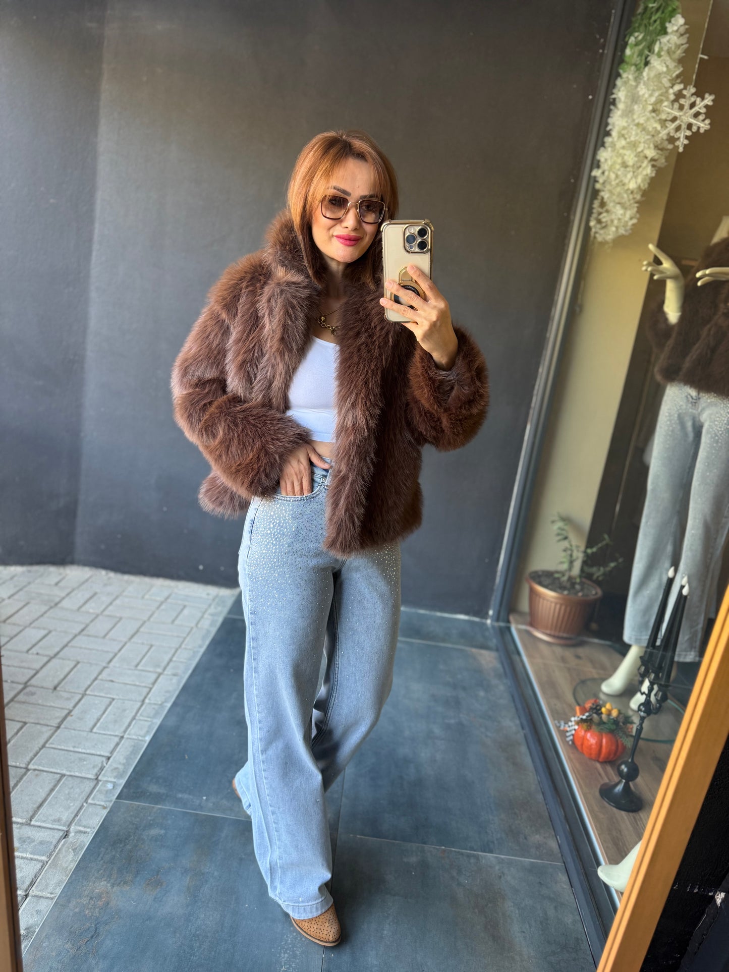 Xlove Boru Paça Taşlı New Jean