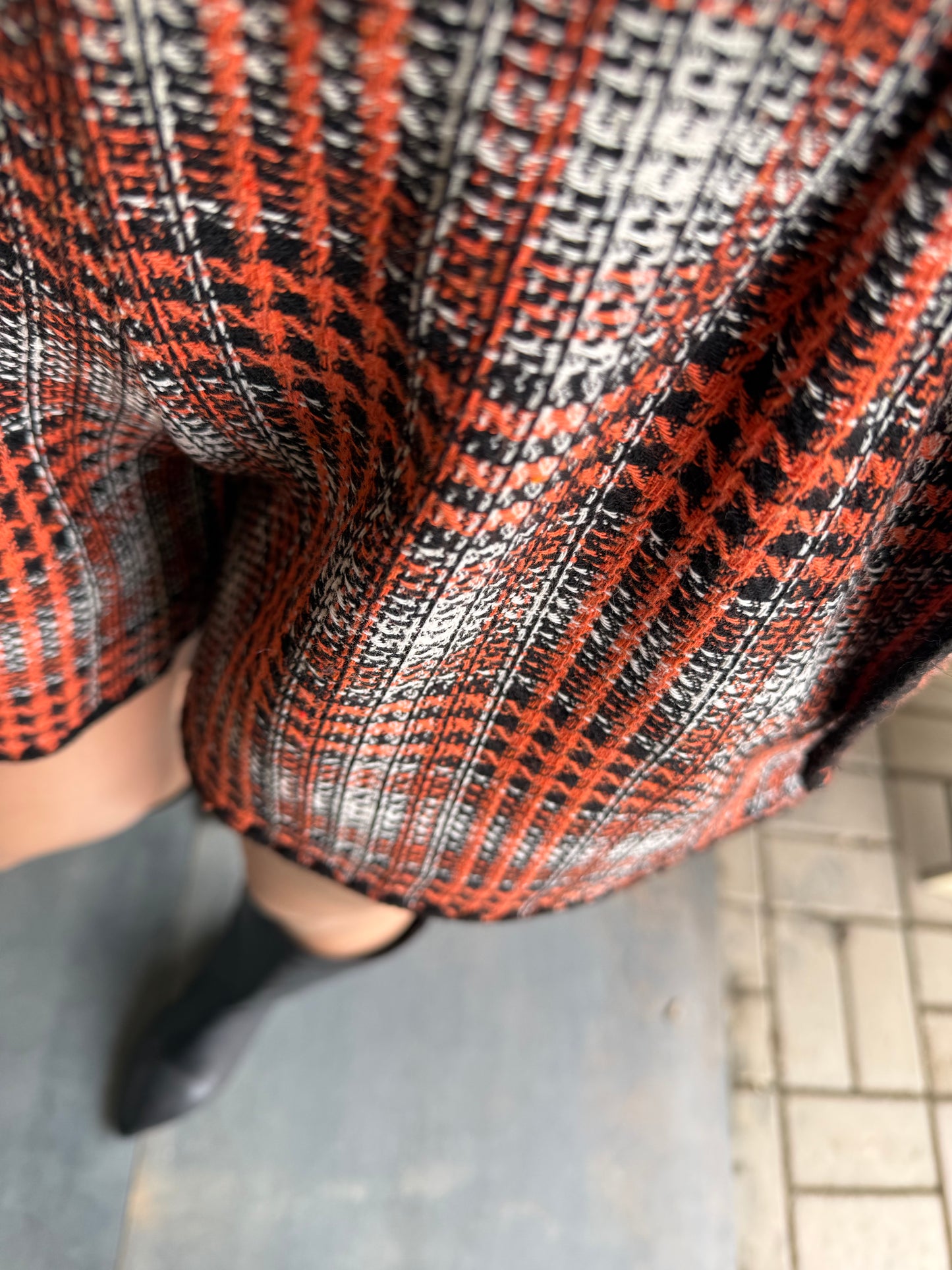 Dumra Turuncu Tuvid Yelek & Şort Takım