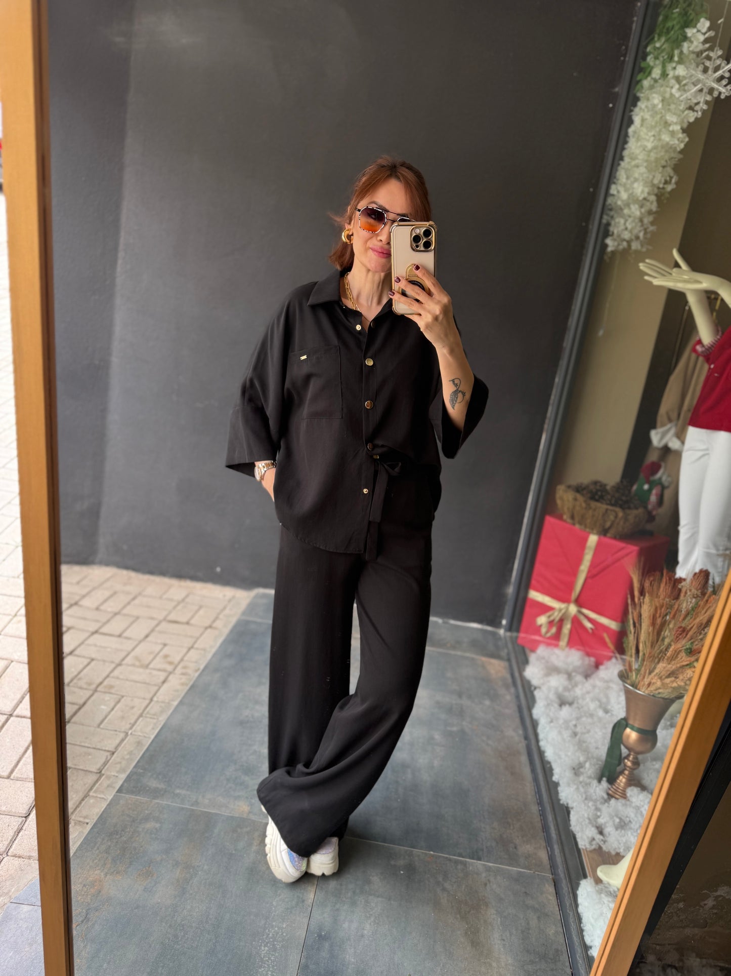 Kate Tensel Siyah Takım