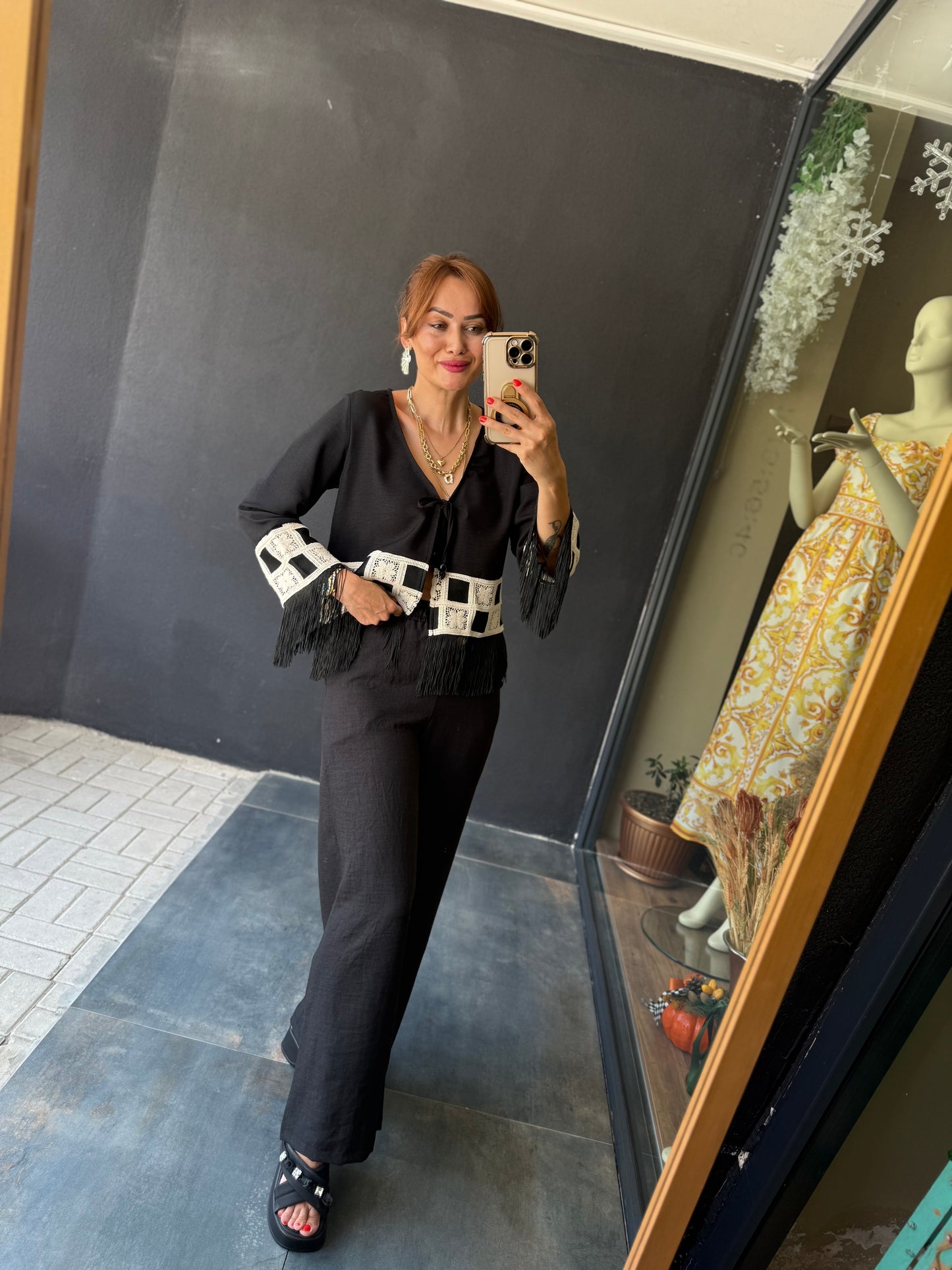 Whisk Püsküllü Pantolon & Ceket Takım