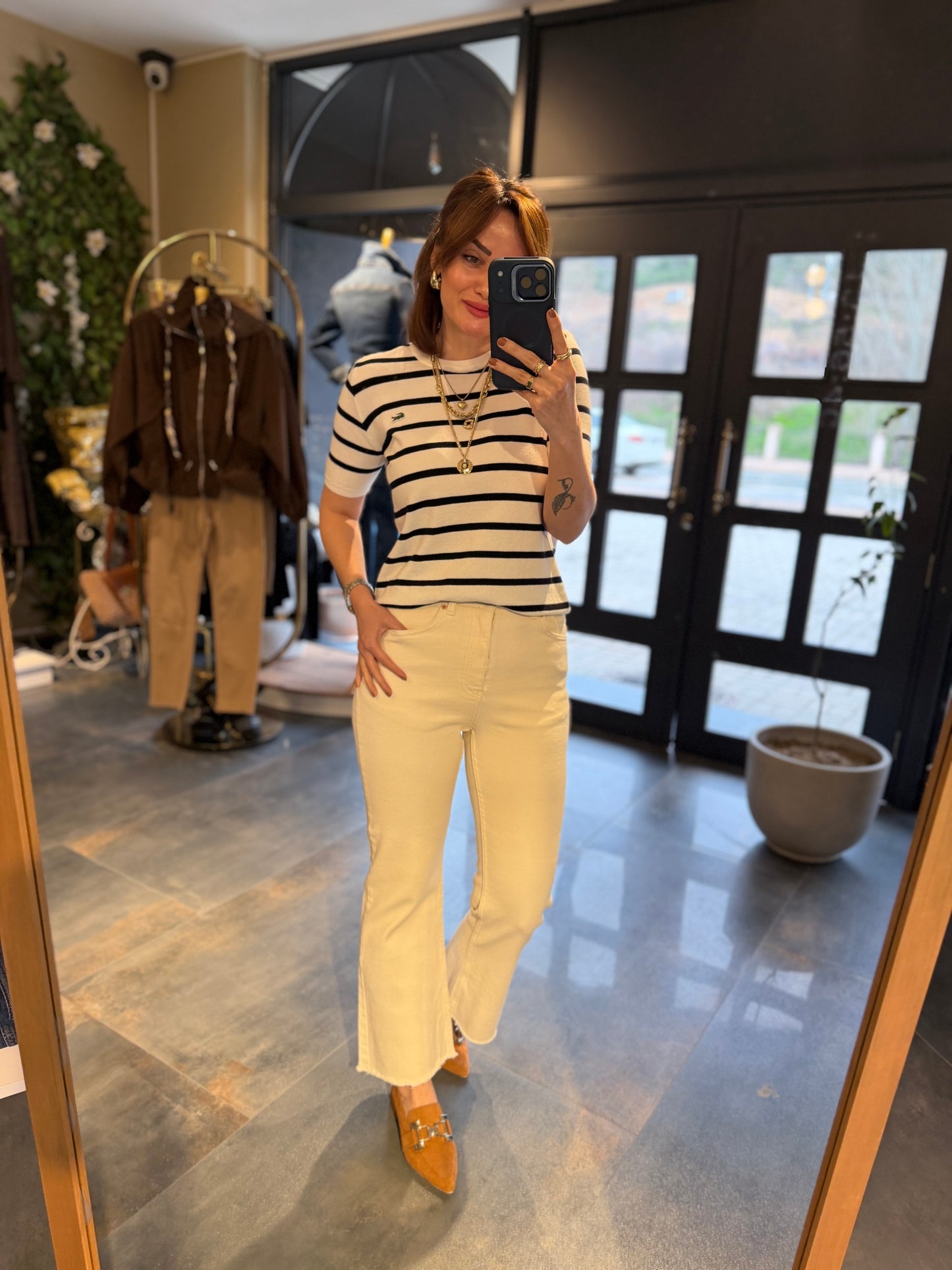 Xlove Yarım İspanyol Jean