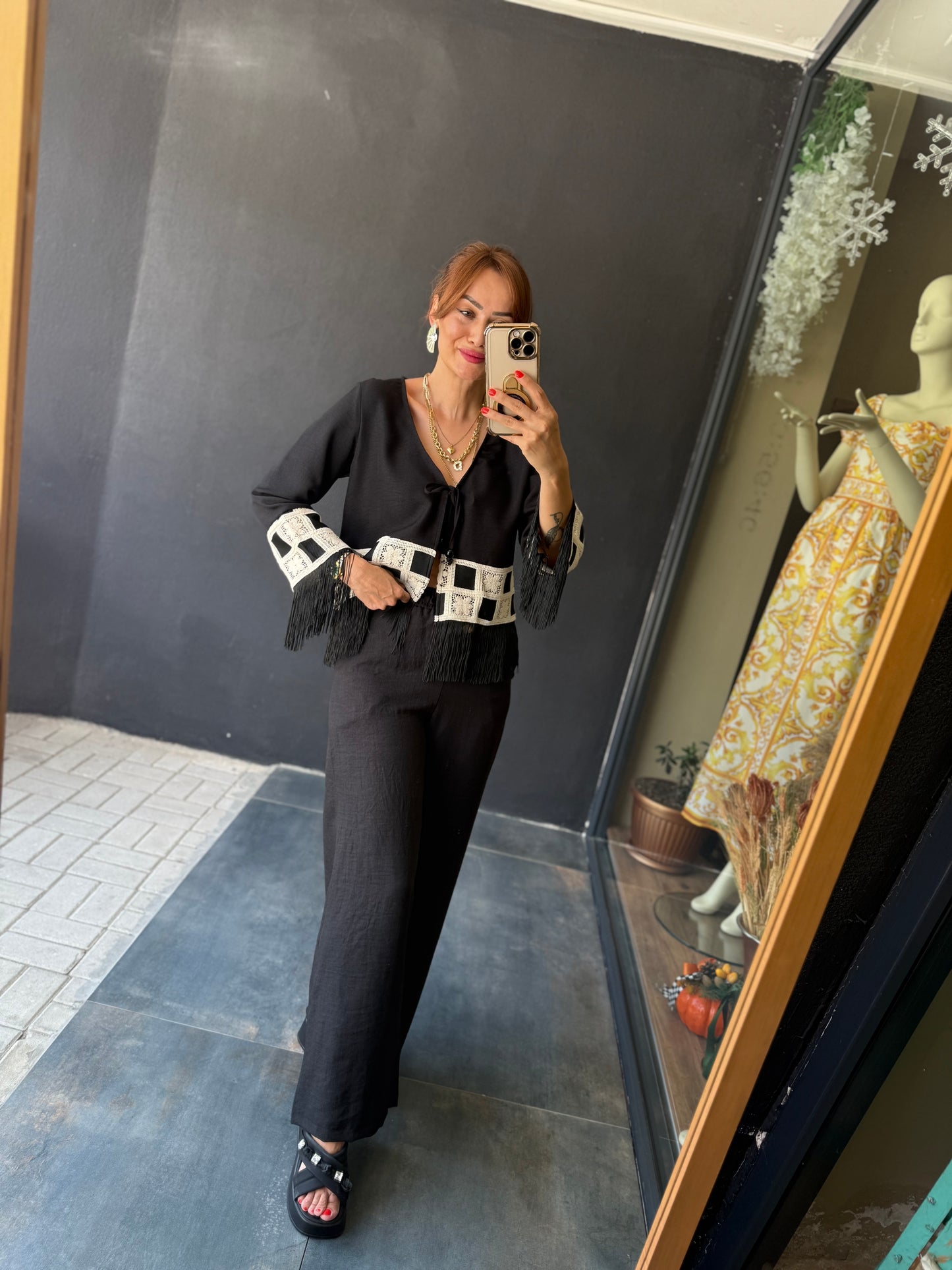 Whisk Püsküllü Pantolon & Ceket Takım