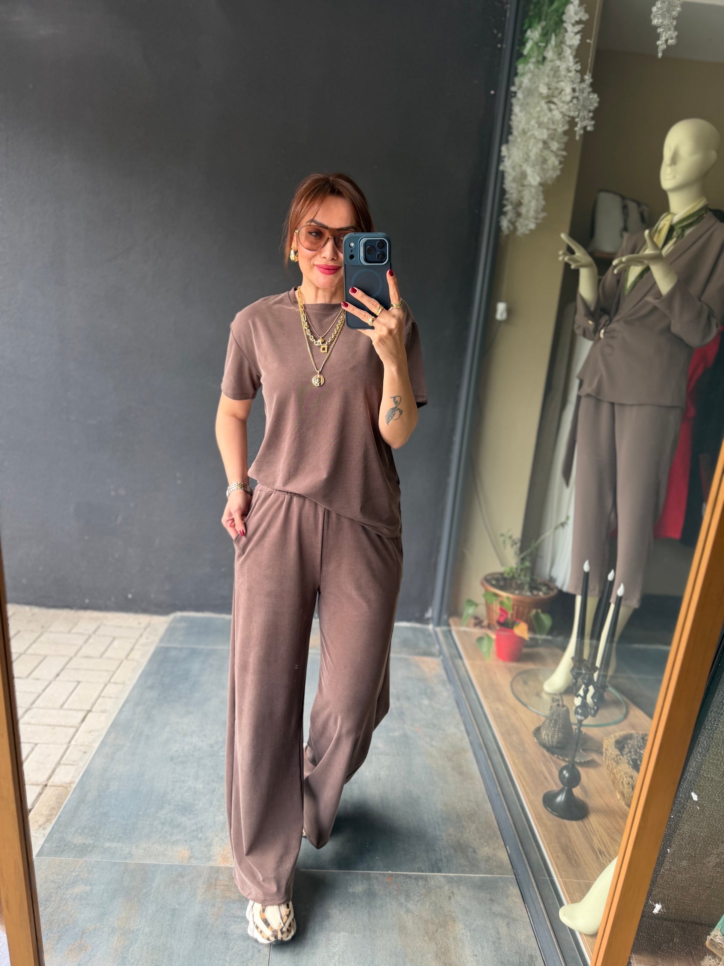 Anita Kahve Tensel Takım