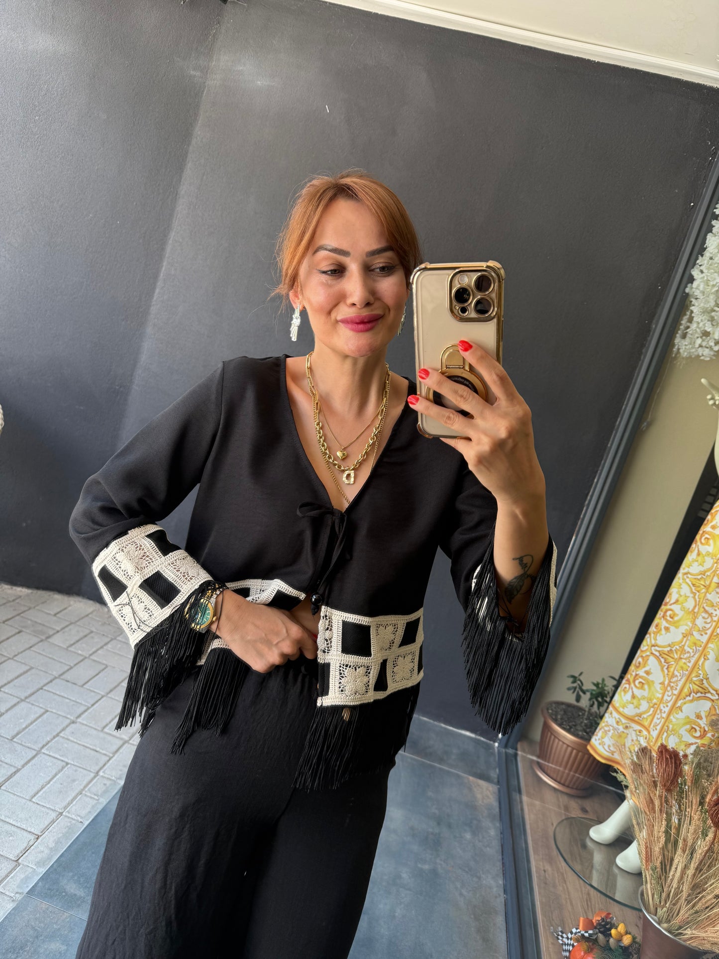 Whisk Püsküllü Pantolon & Ceket Takım