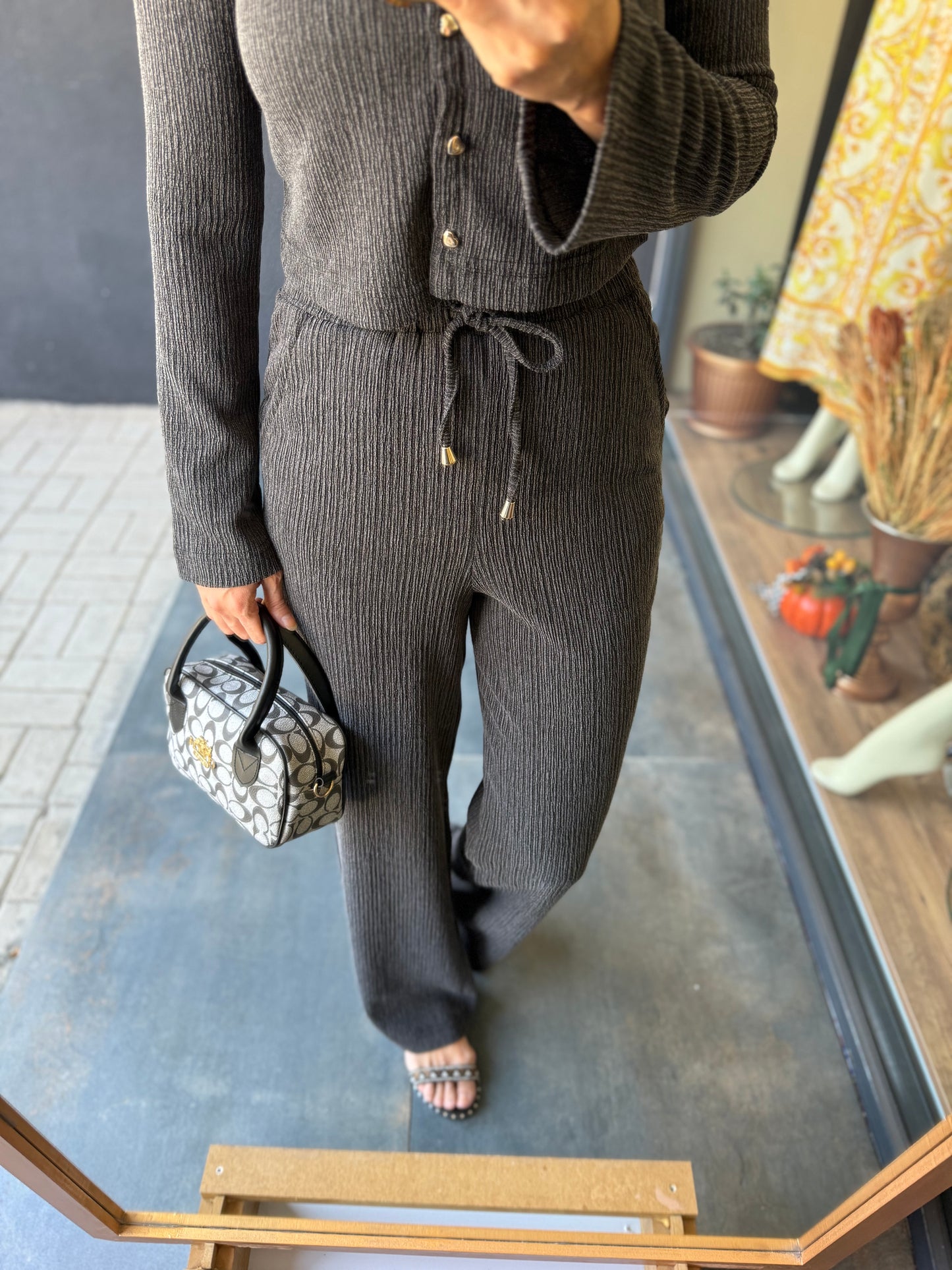 Gynamic Elit Örme Antrasit Takım