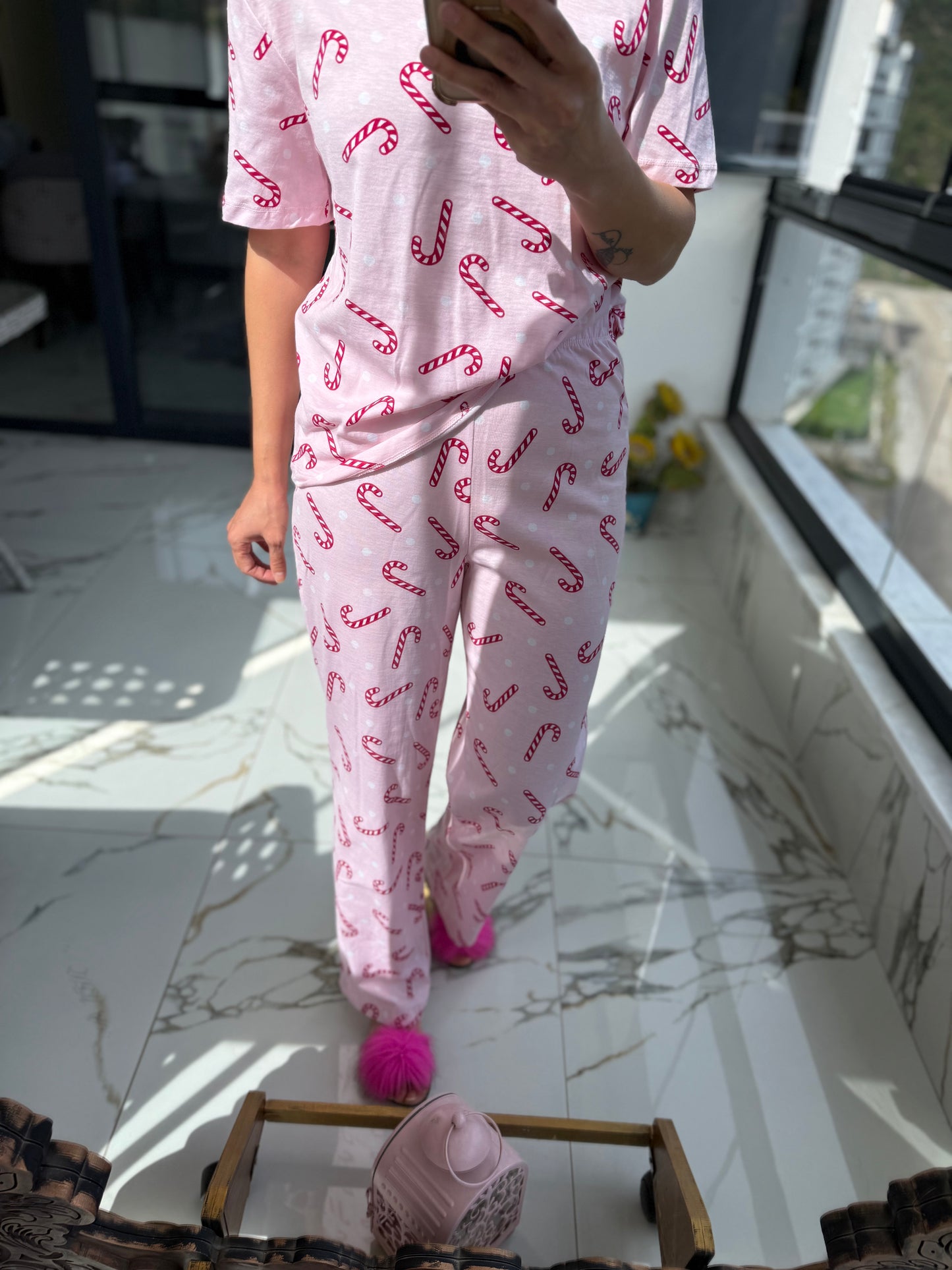 Hanteks Kısa Kol Pijama Takımı 8