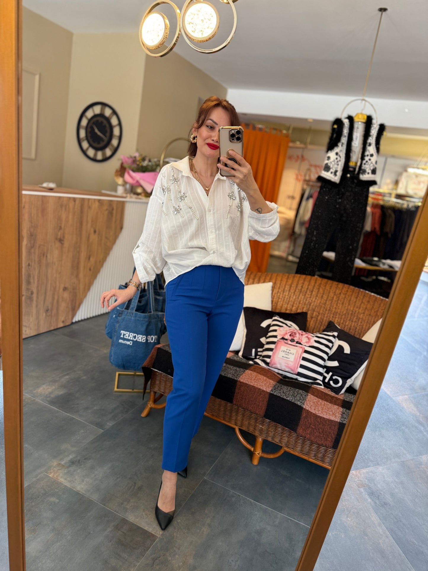 She Saks Pensli Pantolon