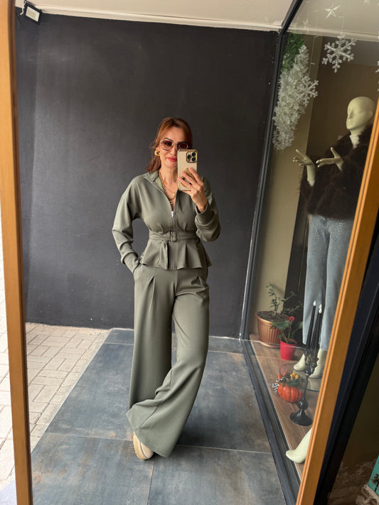 Semy Haki Kemerli Modal Takım