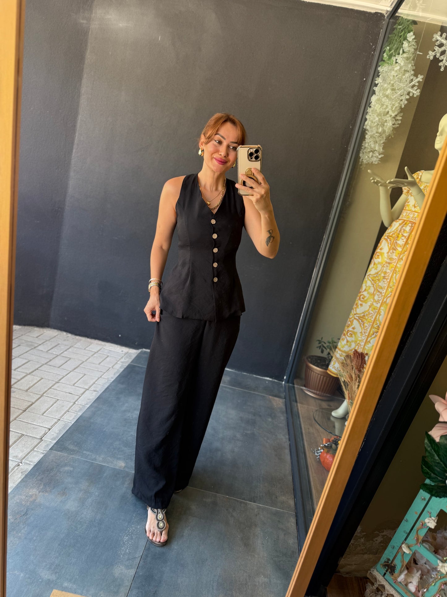 Brands Siyah Tensel Takım