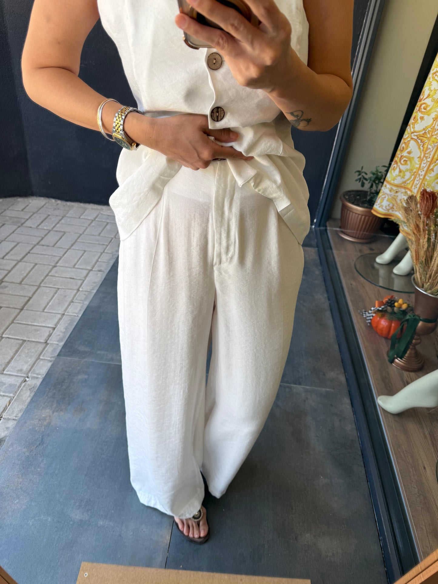 Brands Beyaz Tensel Takım