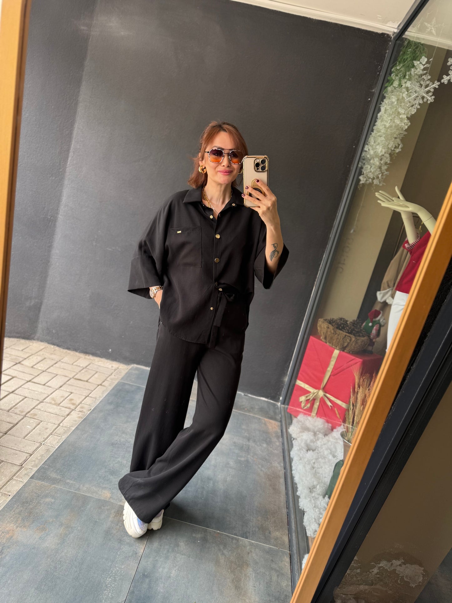 Kate Tensel Siyah Takım